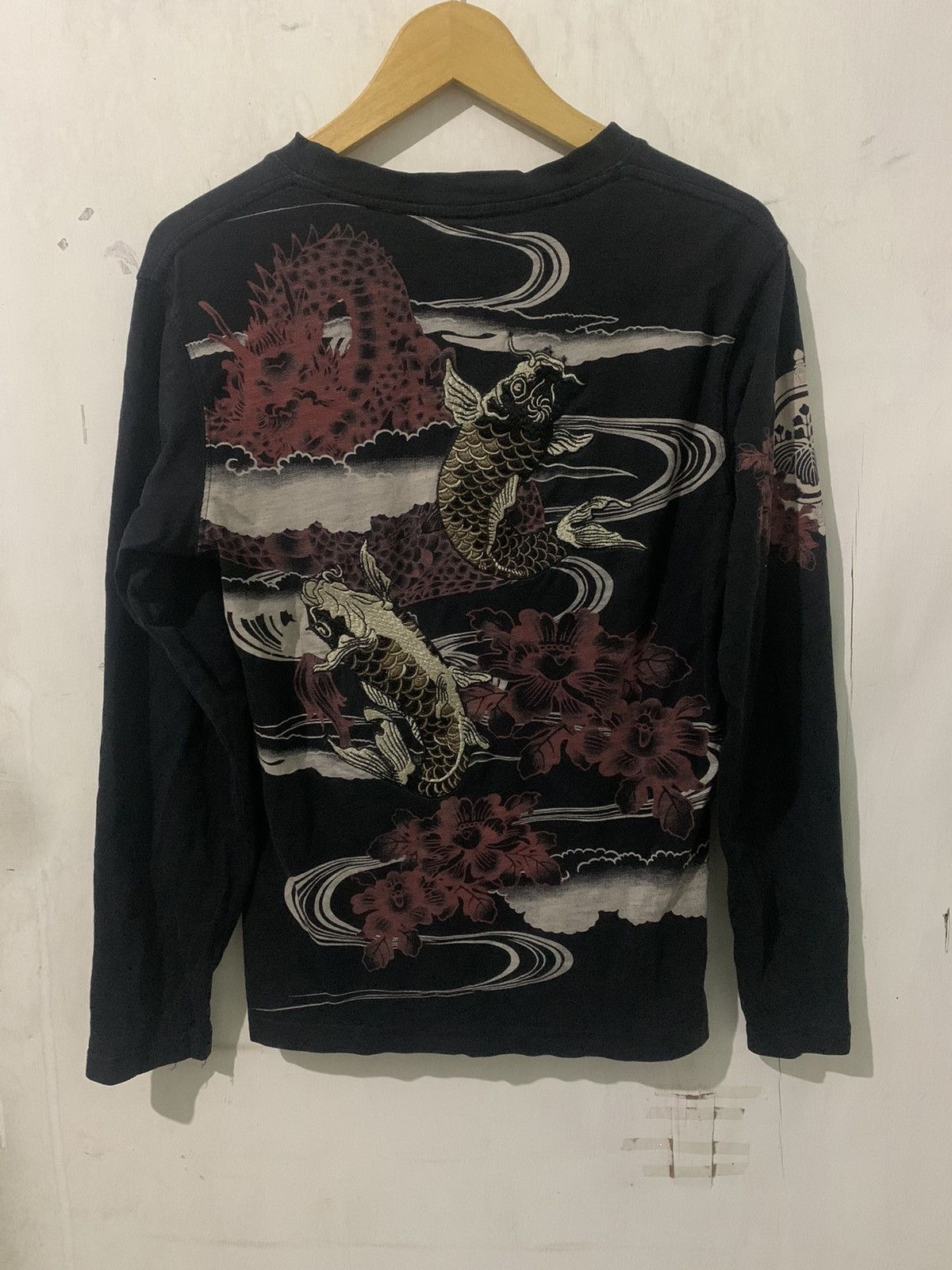 If Six Was Nine × KMRii × Le Grande Bleu (L.G.B.) Long Sleeve Japanese brand yakuza styel Size US M / EU 48-50 / 2 - 1 Thumbnail