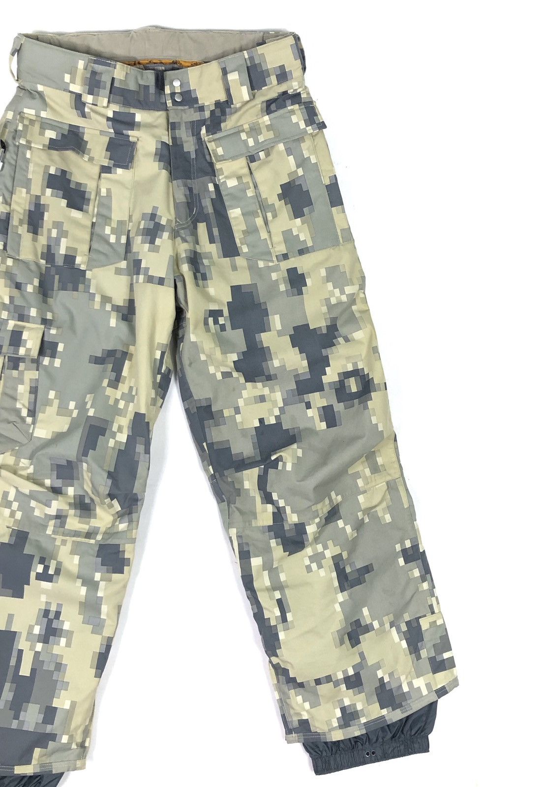 Burton RARE🔥BURTON RONIN 7-POCKETS DIGI CAMO CARGO SNOWBOARD PANTS Size US 32 / EU 48 - 3 Thumbnail