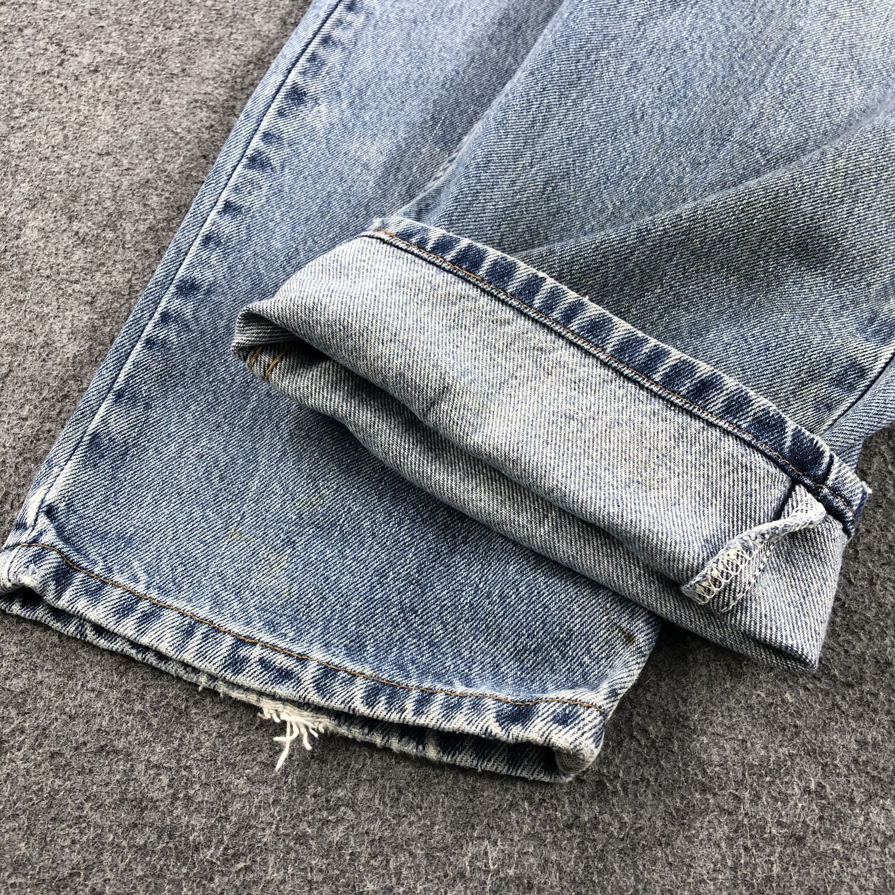 Levi's Vintage 90s Blue Wash Levis 550 Jeans-J1464 Size US 36 / EU 52 - 7 Thumbnail