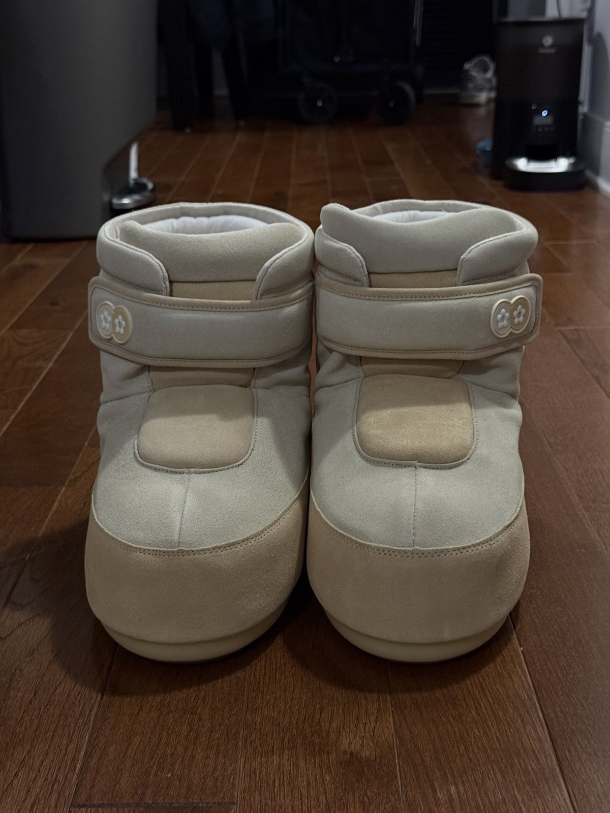 Vandy The Pink Vandythepink x Moon Boots Tan Suede Size US 13 / EU 46 - 3 Thumbnail