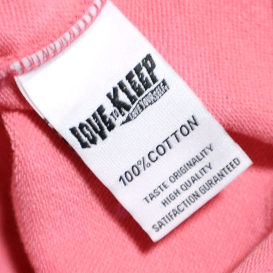 Pinko Kleep Y'all Invtd Distressed Solid Long Sleeve Hoodie Pink Women's XL Size XL / US 12-14 / IT 48-50 - 8 Thumbnail