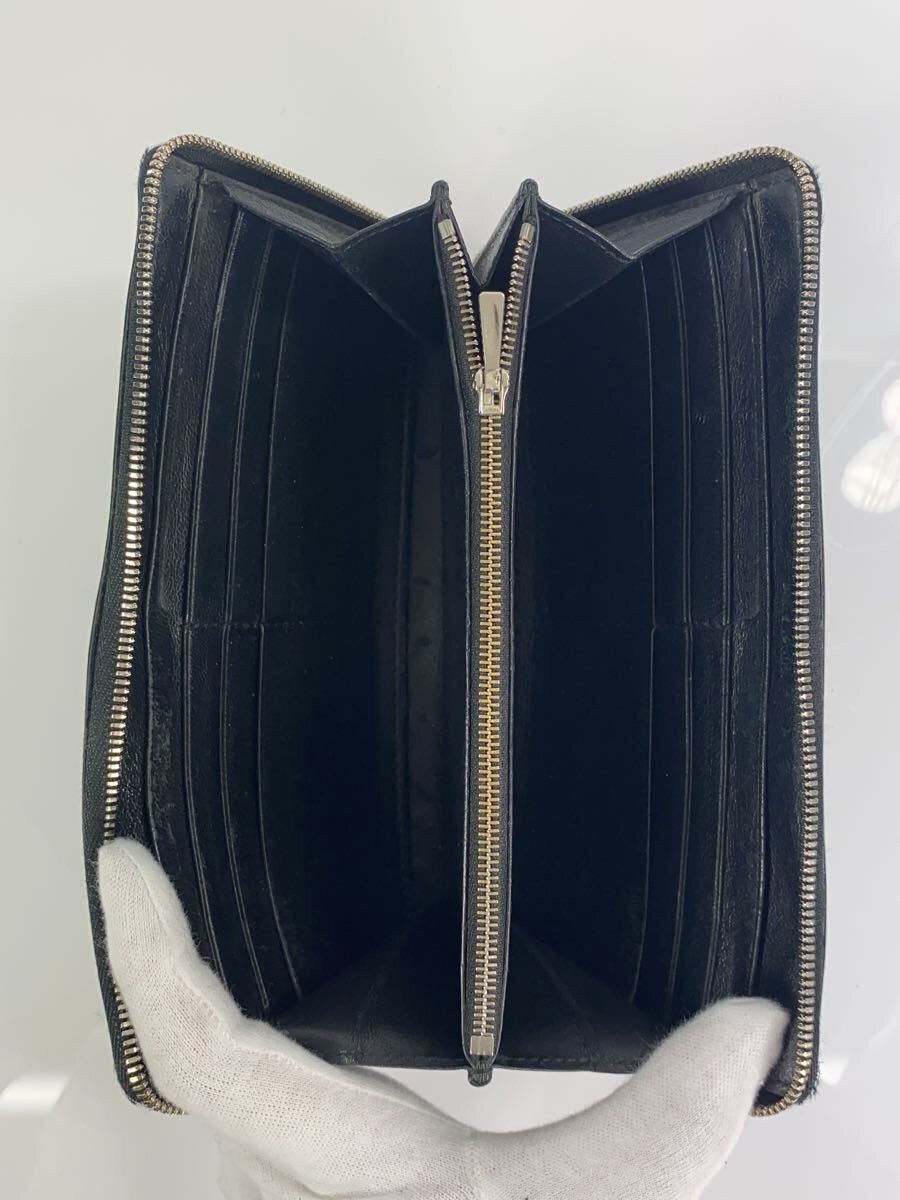 Balenciaga Balenciaga Leather Long Wallet Black Size ONE SIZE - 4 Thumbnail