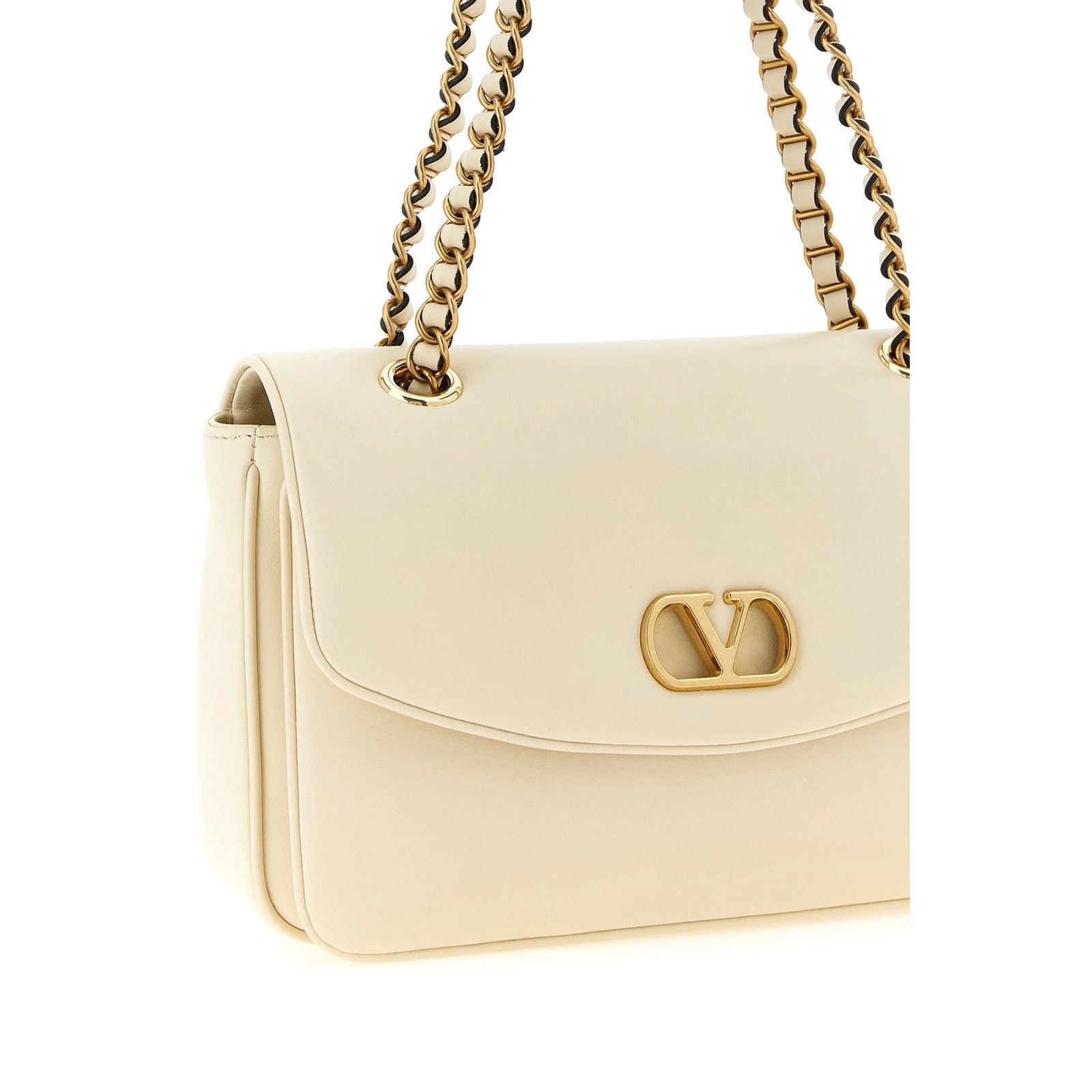 Valentino VALENTINO GARAVANI Djuna Ivory Shoulder Bag New Size ONE SIZE - 3 Thumbnail