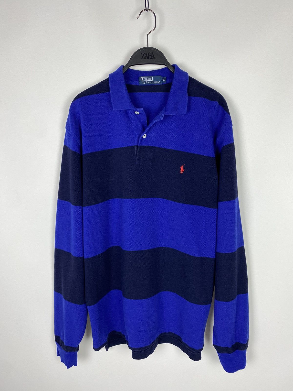1990’s Vintage Polo by Ralph Lauren Stripped Rugby Shirt