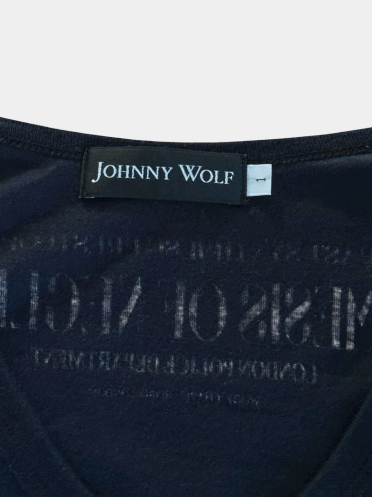 Japanese Brand johnny wolf “wanted” skull longsleeve Size US S / EU 44-46 / 1 - 4 Thumbnail