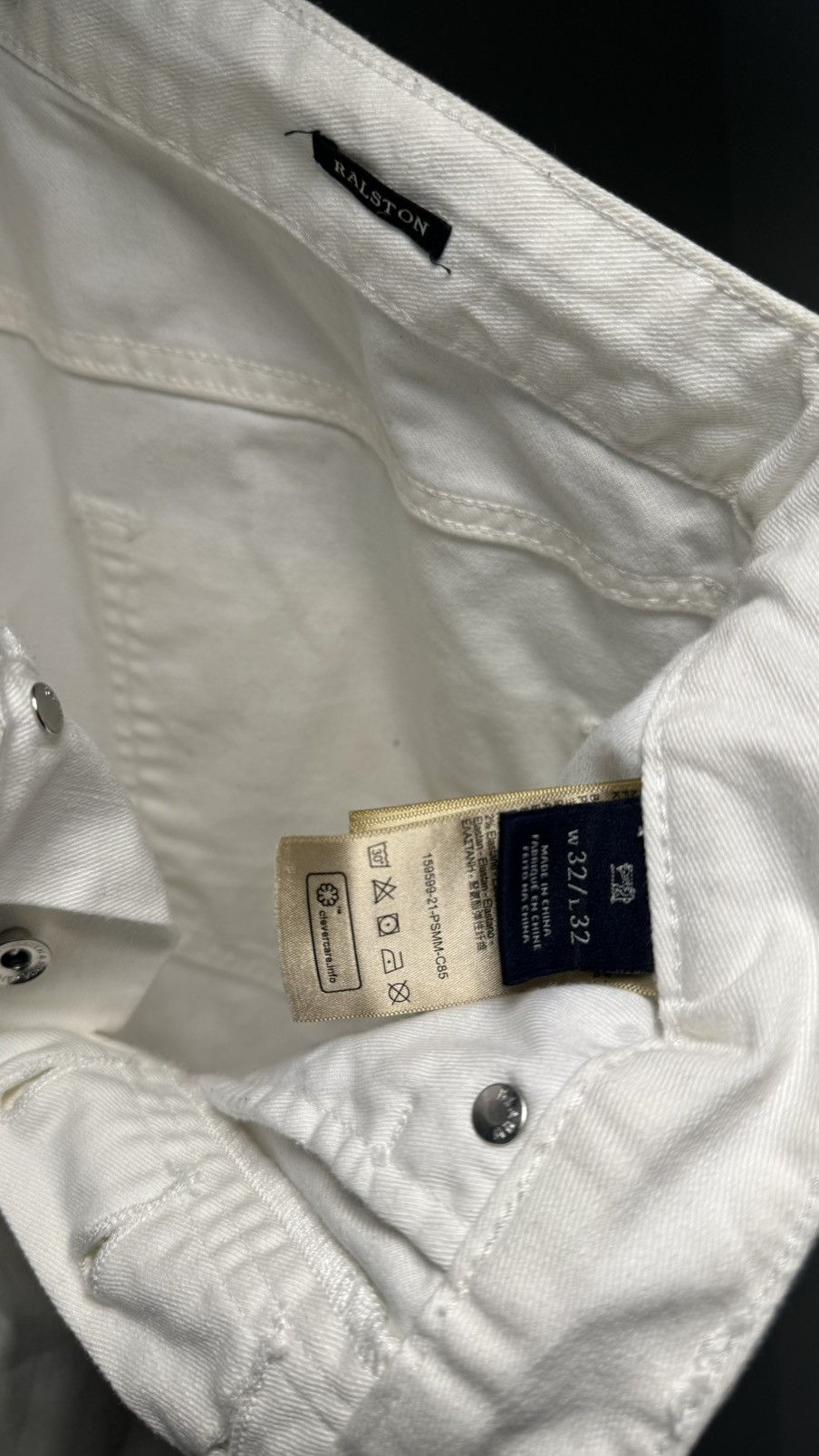 Scotch & Soda Ralston White Denim Size US 32 / EU 48 - 2 Thumbnail