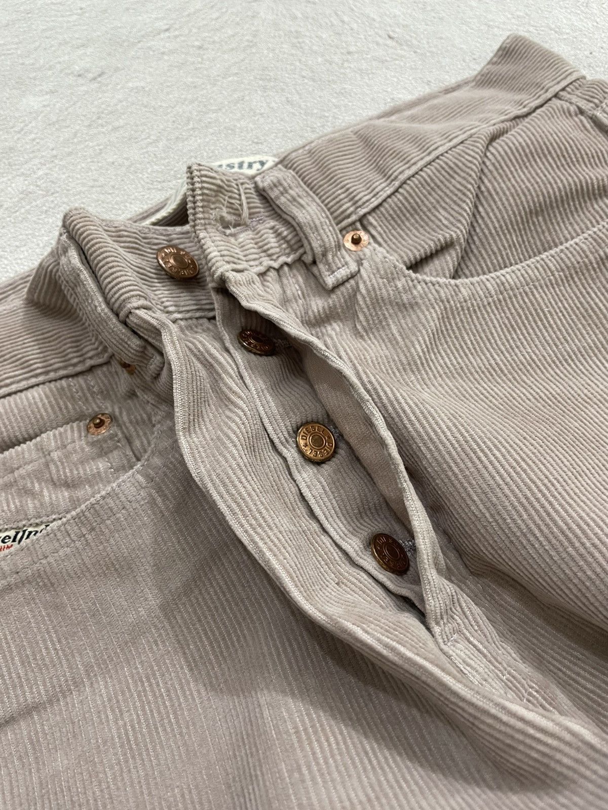 Diesel Diesel Industry Corduroy Pants 2000s Style Buttonfly Size 26" / US 2 / IT 38 - 6 Thumbnail