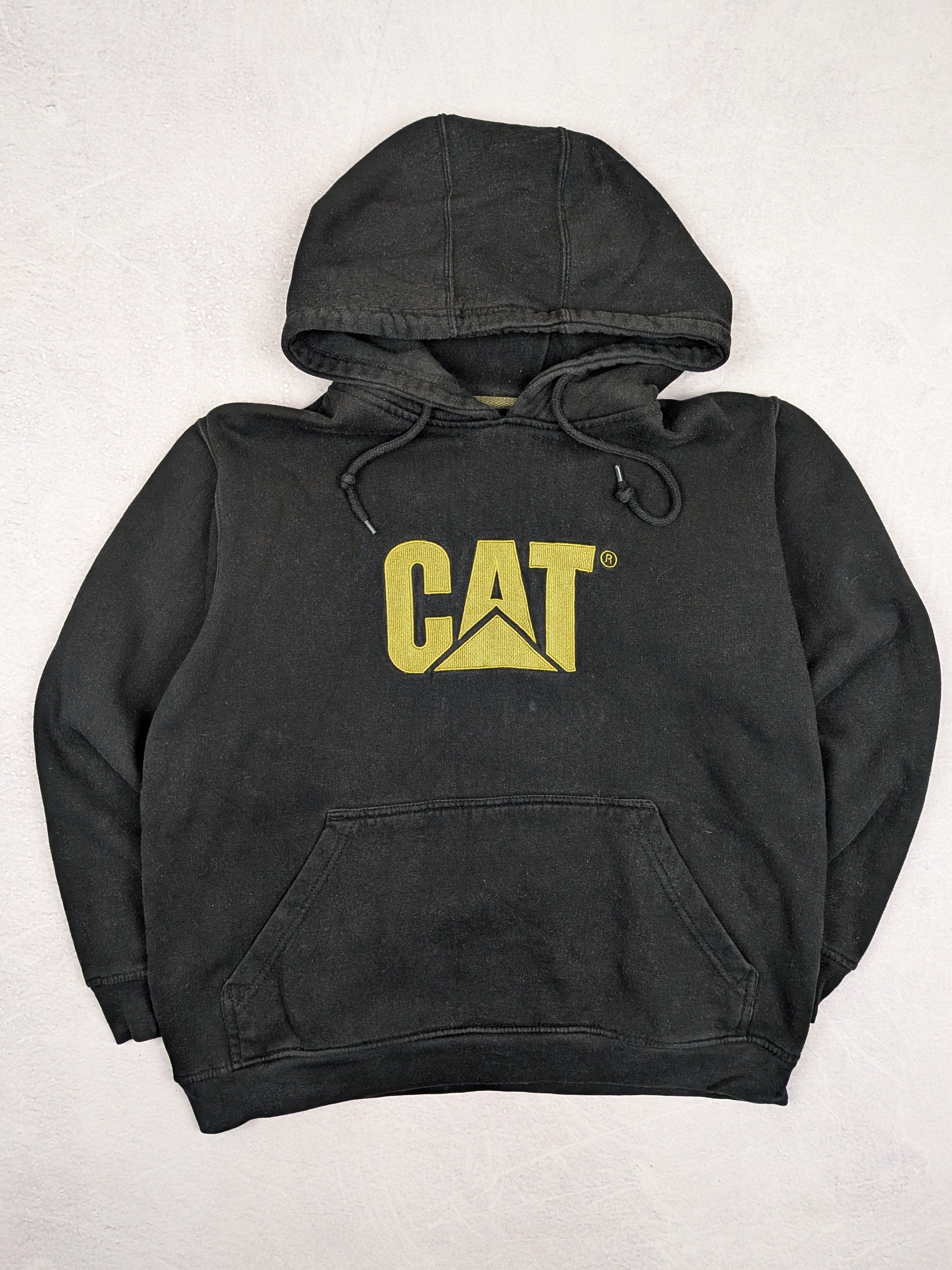 Caterpillar Caterpillar CAT Vintage Workwear Hoodie Heavy Duty Size M Size US M / EU 48-50 / 2 - 1 Thumbnail