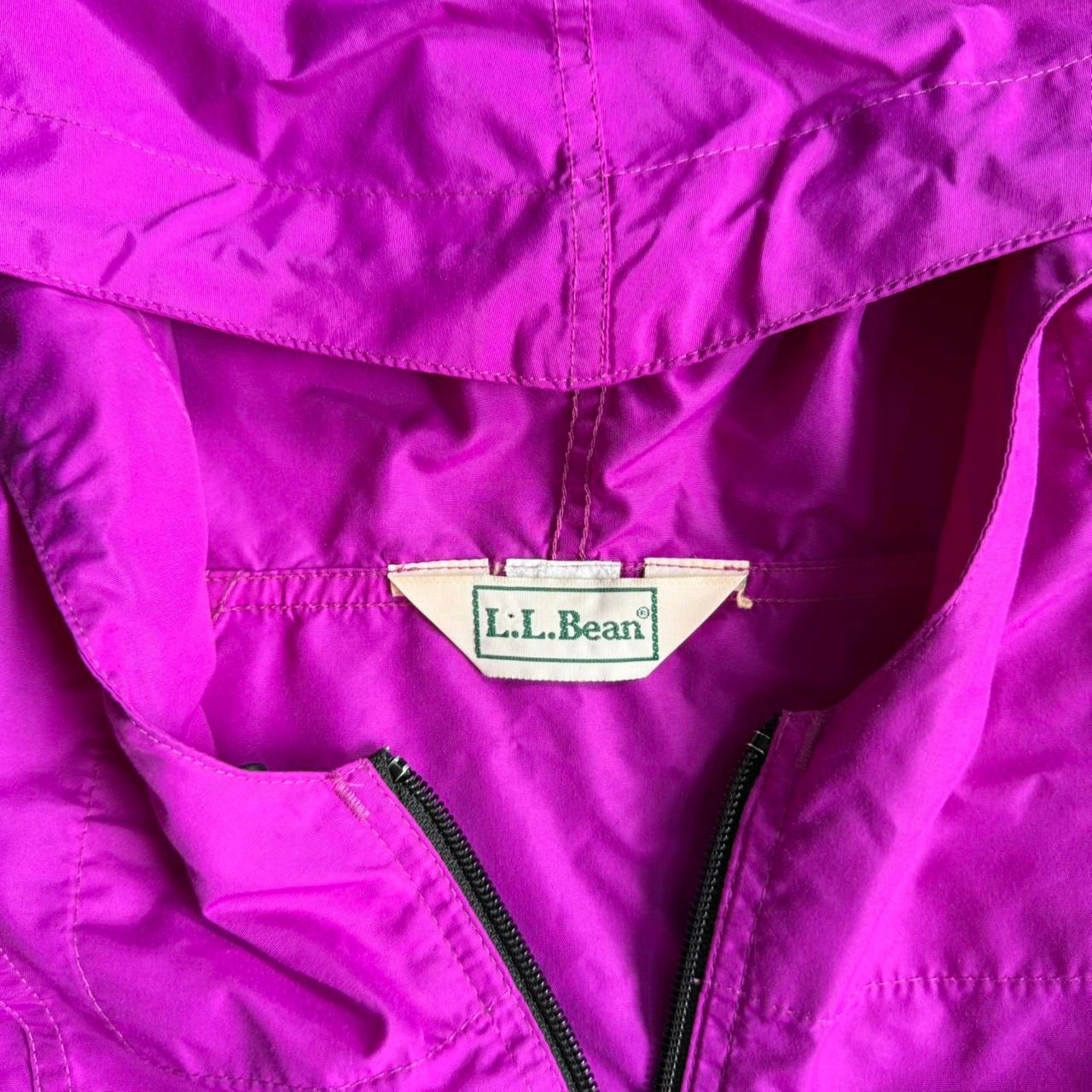 L.L. Bean Vintage 90s L.L.Bean Quarter Zip Anorak Wind Breaker Size L / US 10 / IT 46 - 6 Thumbnail