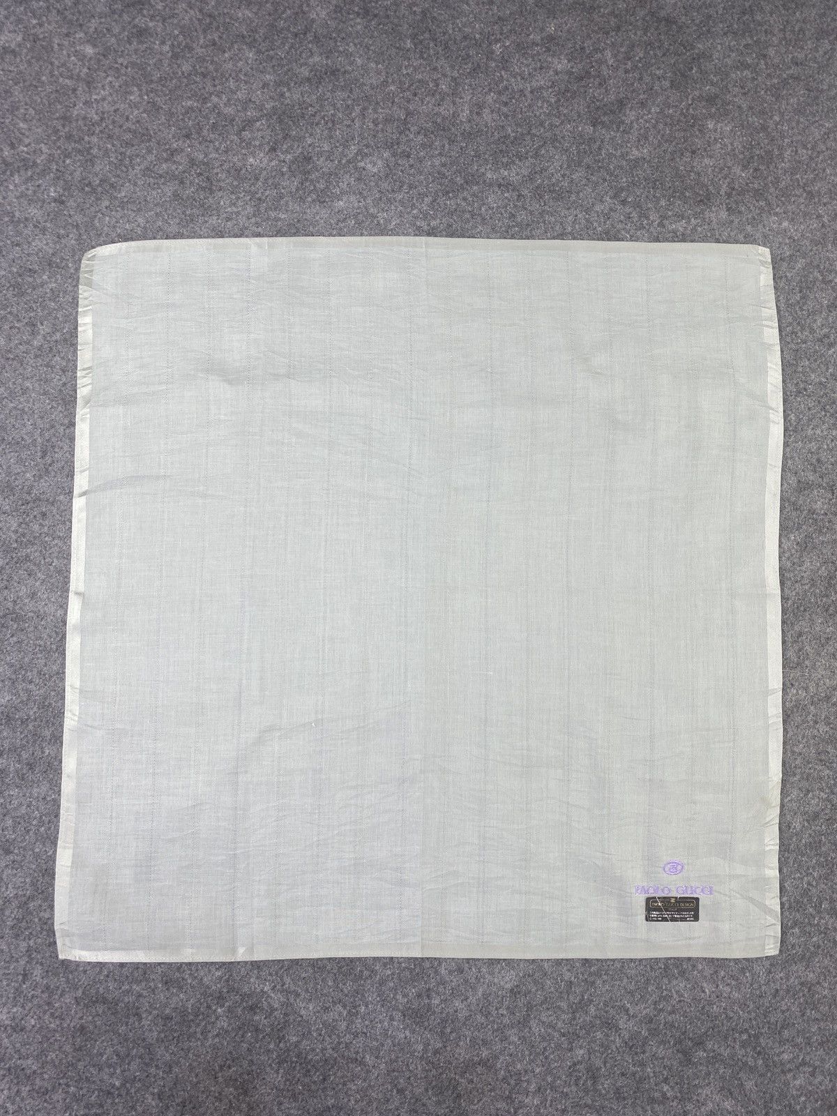 Paolo Gucci × Vintage Paolo Gucci Handkerchief / Bandana / Neckerchief-B059 Size ONE SIZE - 3 Thumbnail