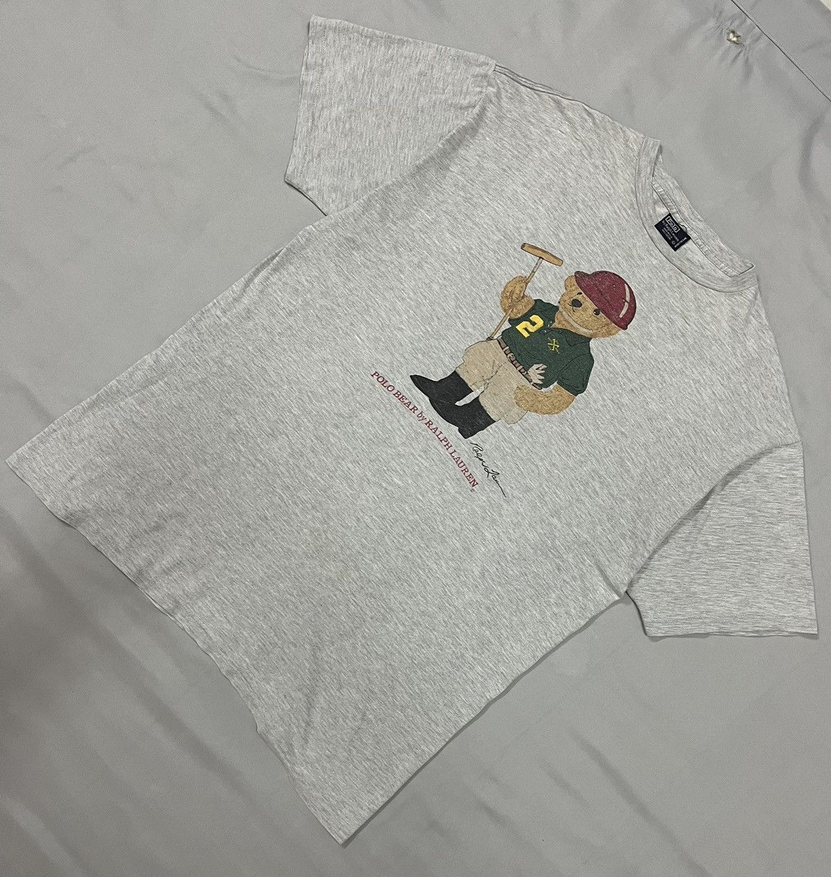 Polo Ralph Lauren × Vintage Vintage t shirt polo bear by ralph lauren Size US L / EU 52-54 / 3 - 5 Thumbnail