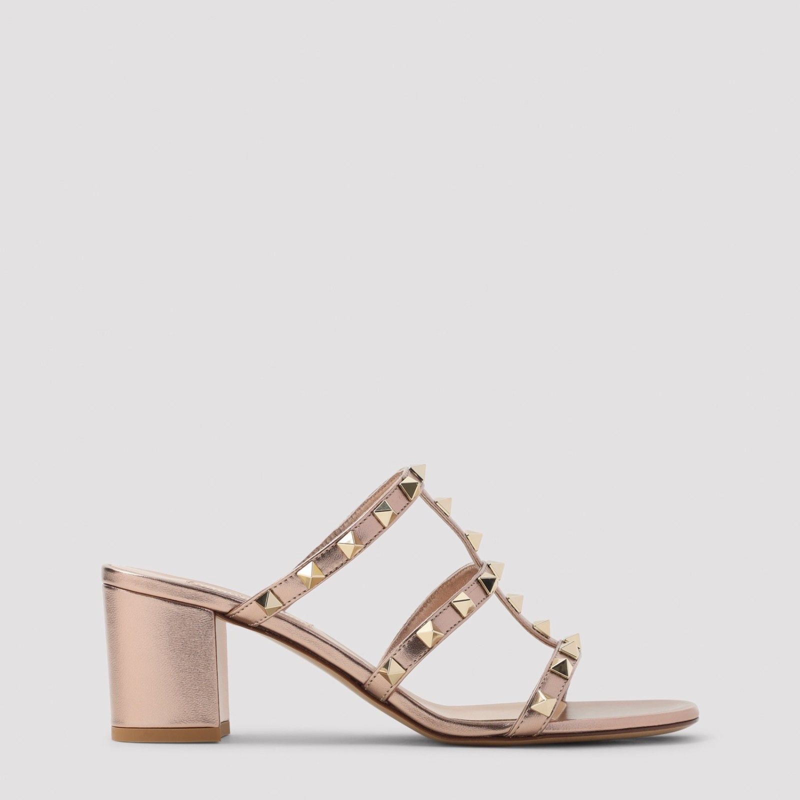 Valentino Garavani Rockstud Beige Slide Sandals New & Authen, Women's (Size 9)