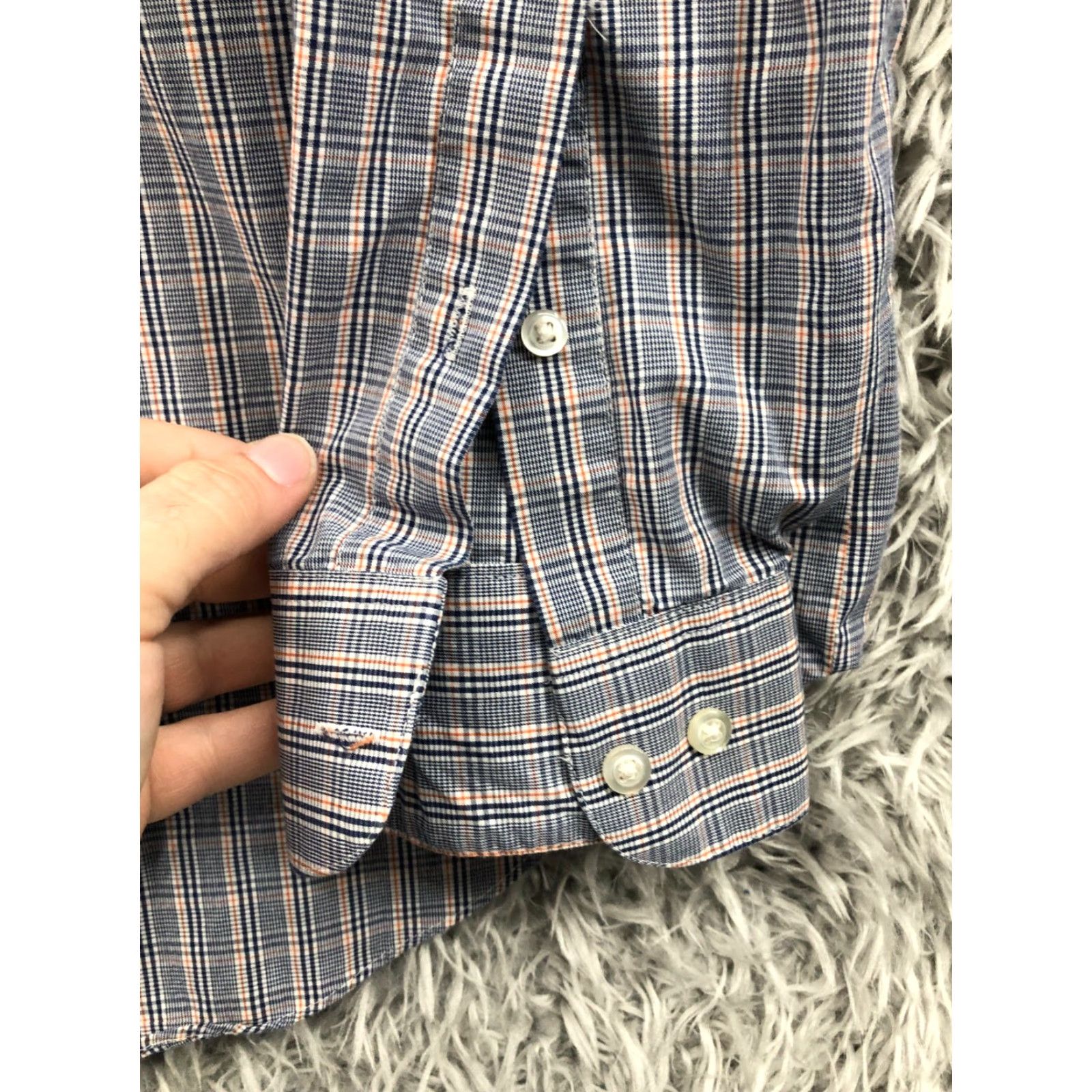 Arrow Arrow Shirt Mens Size L Athletic Fit Wrinkle Free Multicolor Plaid Size US L / EU 52-54 / 3 - 3 Thumbnail