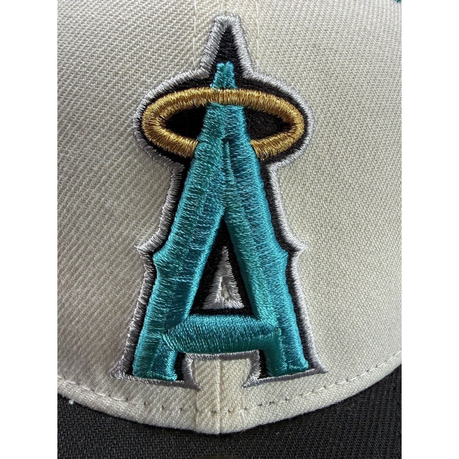 New Era New Era 59FIFTY Los Angeles Angels Fitted Hat Size 7 3/8 Size ONE SIZE - 3 Thumbnail