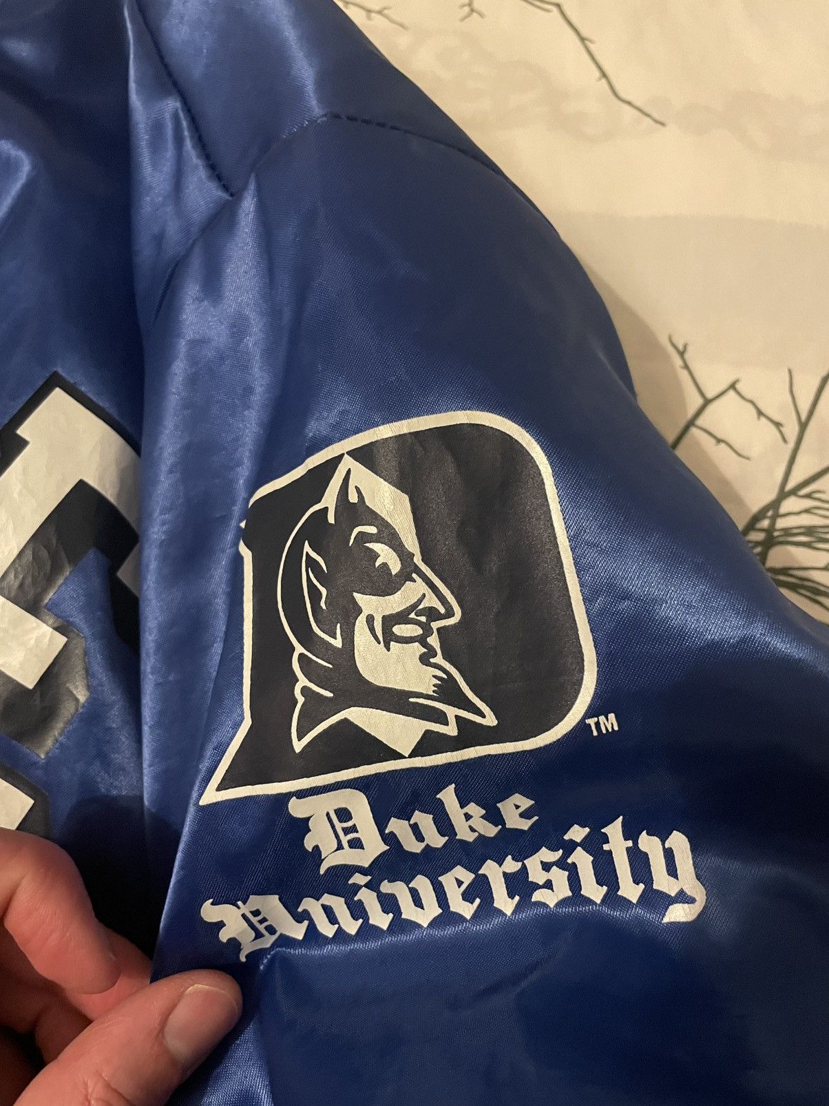 Swingster Ncaa Duke blue devils university Swingster satin bomber Size US L / EU 52-54 / 3 - 5 Thumbnail