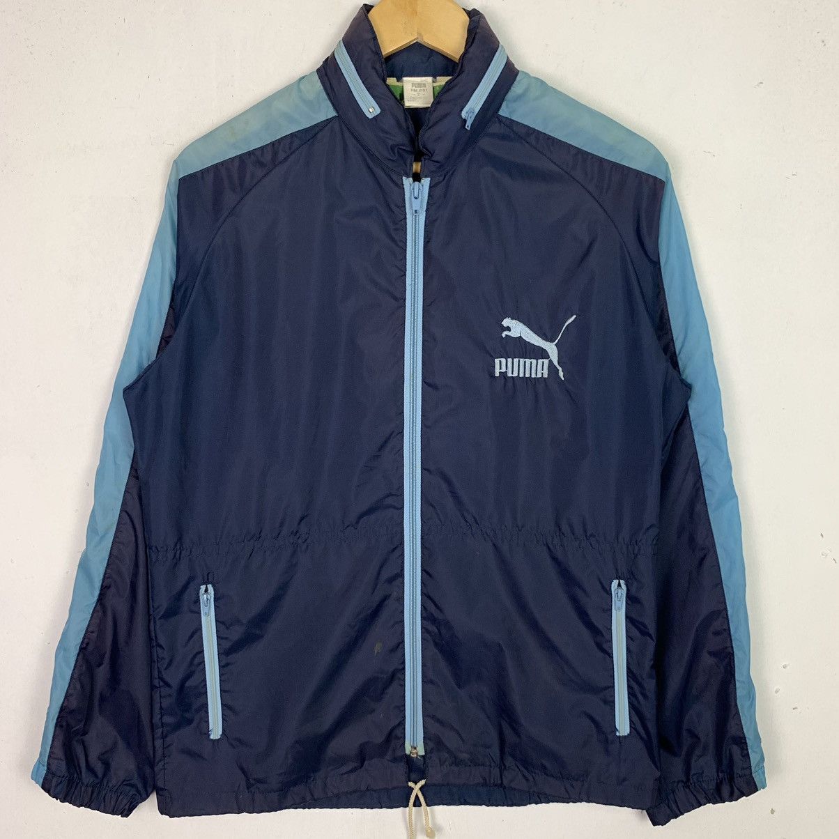Puma × Vintage Puma Vintage 80s Rare PUMA Side Tape Jacket Size US S / EU 44-46 / 1 - 2 Thumbnail
