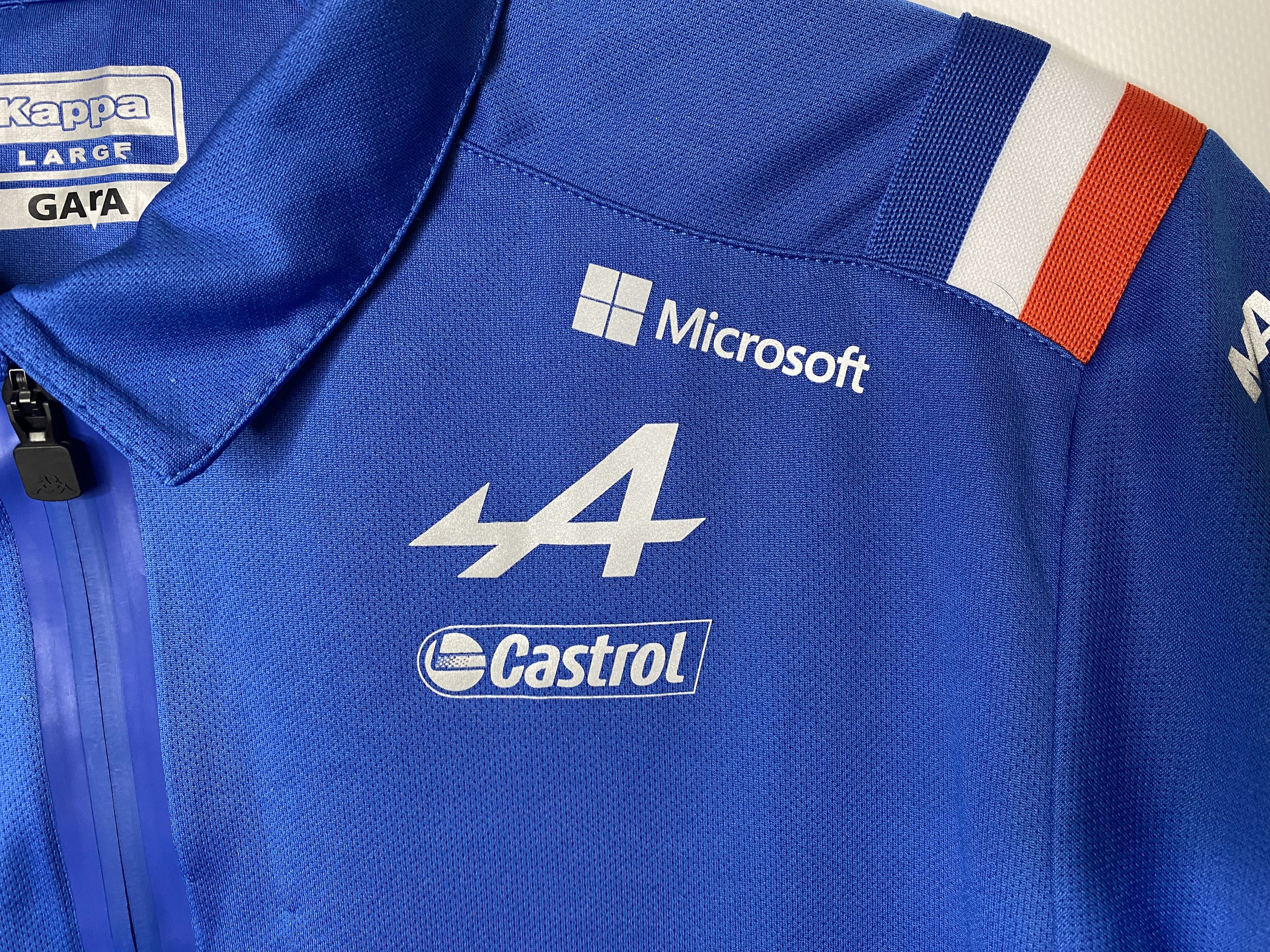 BMW × Kappa BWT ALPINE F1 TEAM KAPPA POLO T-SHIRTS FORMULA 1 RACING Size US L / EU 52-54 / 3 - 4 Thumbnail