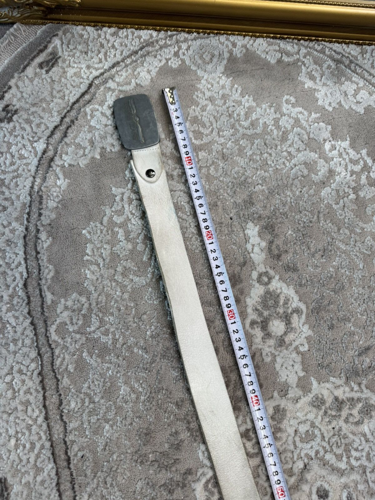 Armani Vintage Armani Monogram Big Buckley Belt Y2K Size ONE SIZE - 5 Thumbnail