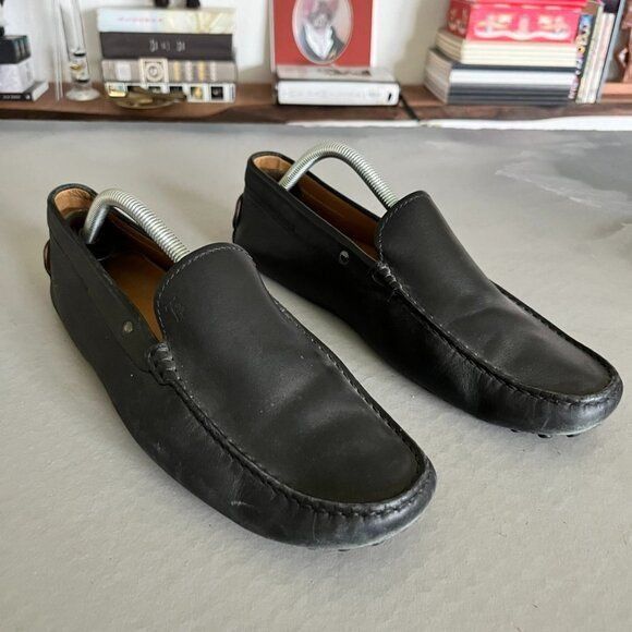 Tod's TOD'S Driving Slip On Oxford Loafers Gummed Dot Sole Size US 8.5 / EU 41-42 - 1 Thumbnail
