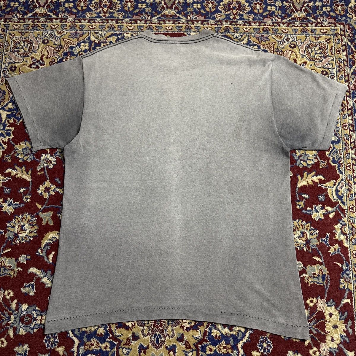 NFL 90s New York Giants NY NFL Football Sun Faded Distressed tee Size US XL / EU 56 / 4 - 6 Thumbnail
