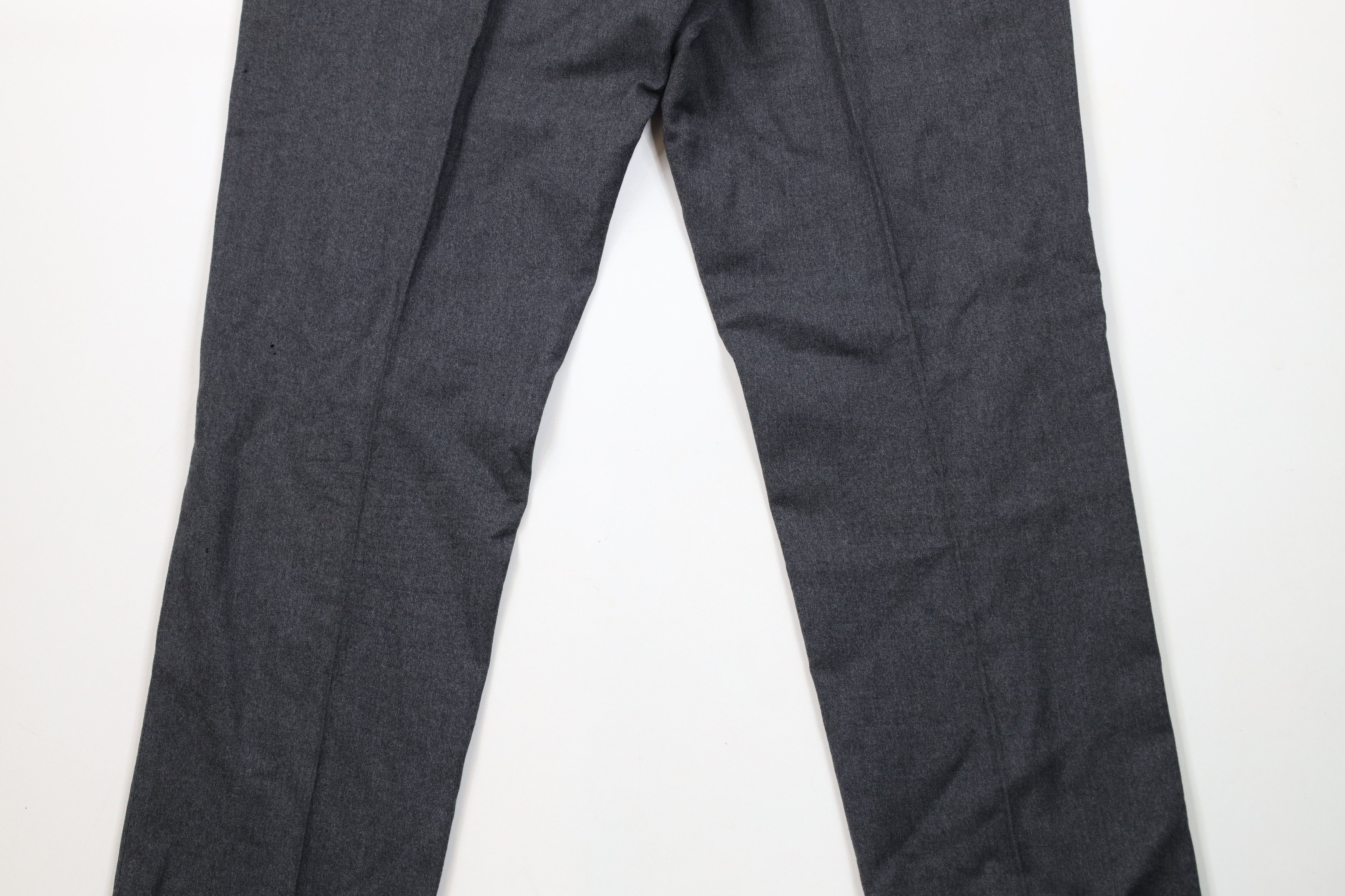 Vintage Vintage 50s 60s Streetwear Wool Cuffed Chino Pants Gray USA Size US 36 / EU 52 - 13 Thumbnail