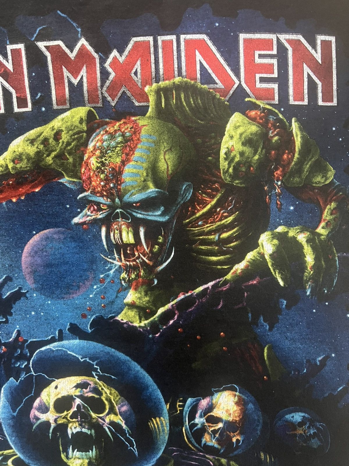 Band Tees Vintage Iron Maiden The Final Frontier World Tour 2011 Size US M / EU 48-50 / 2 - 2 Thumbnail