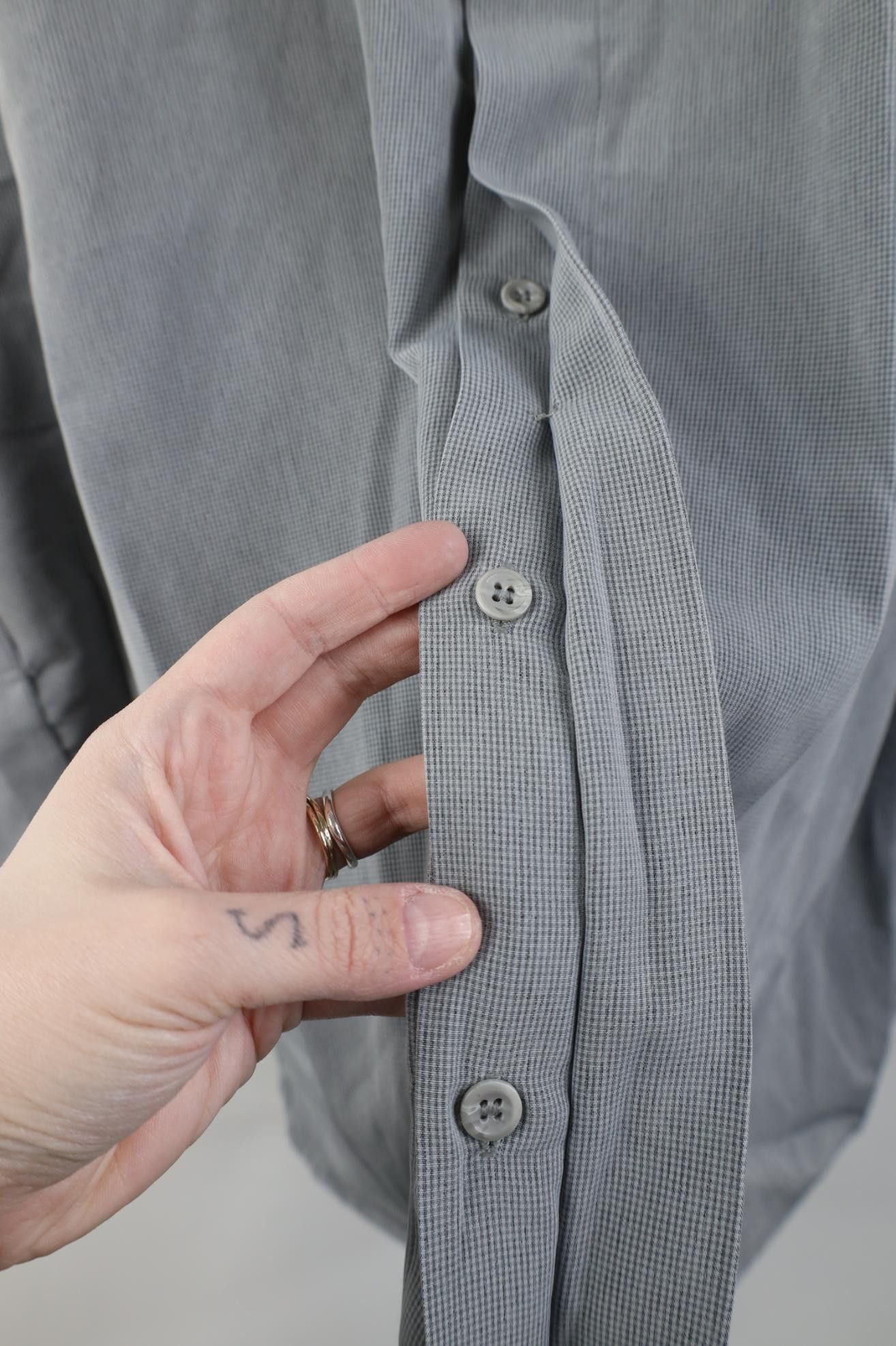 Vintage Vintage 90s Y2K Streetwear Collared Button Shirt Plaid Size US L / EU 52-54 / 3 - 8 Thumbnail