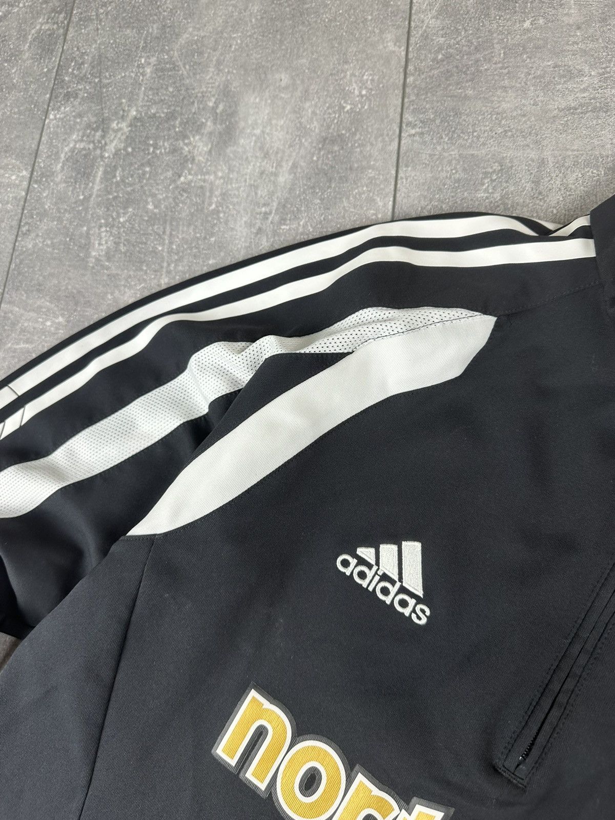 Adidas Adidas New Castle Training 1/2 Zip Up Track-Top Jacket 2005 Size US S / EU 44-46 / 1 - 8 Thumbnail