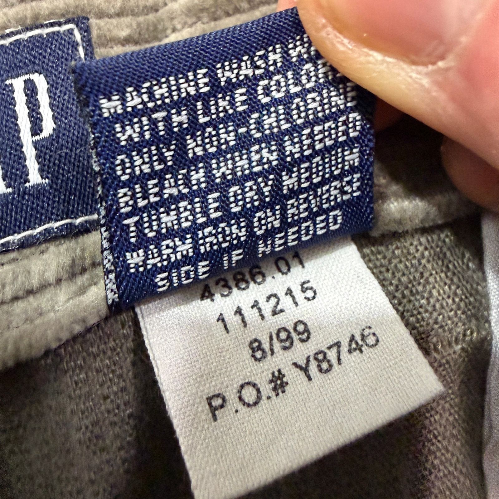 Gap Vintage Gap Easy Fit Corduroy Pants 40x30 Green Preppy Cords Size US 40 / EU 56 - 5 Thumbnail