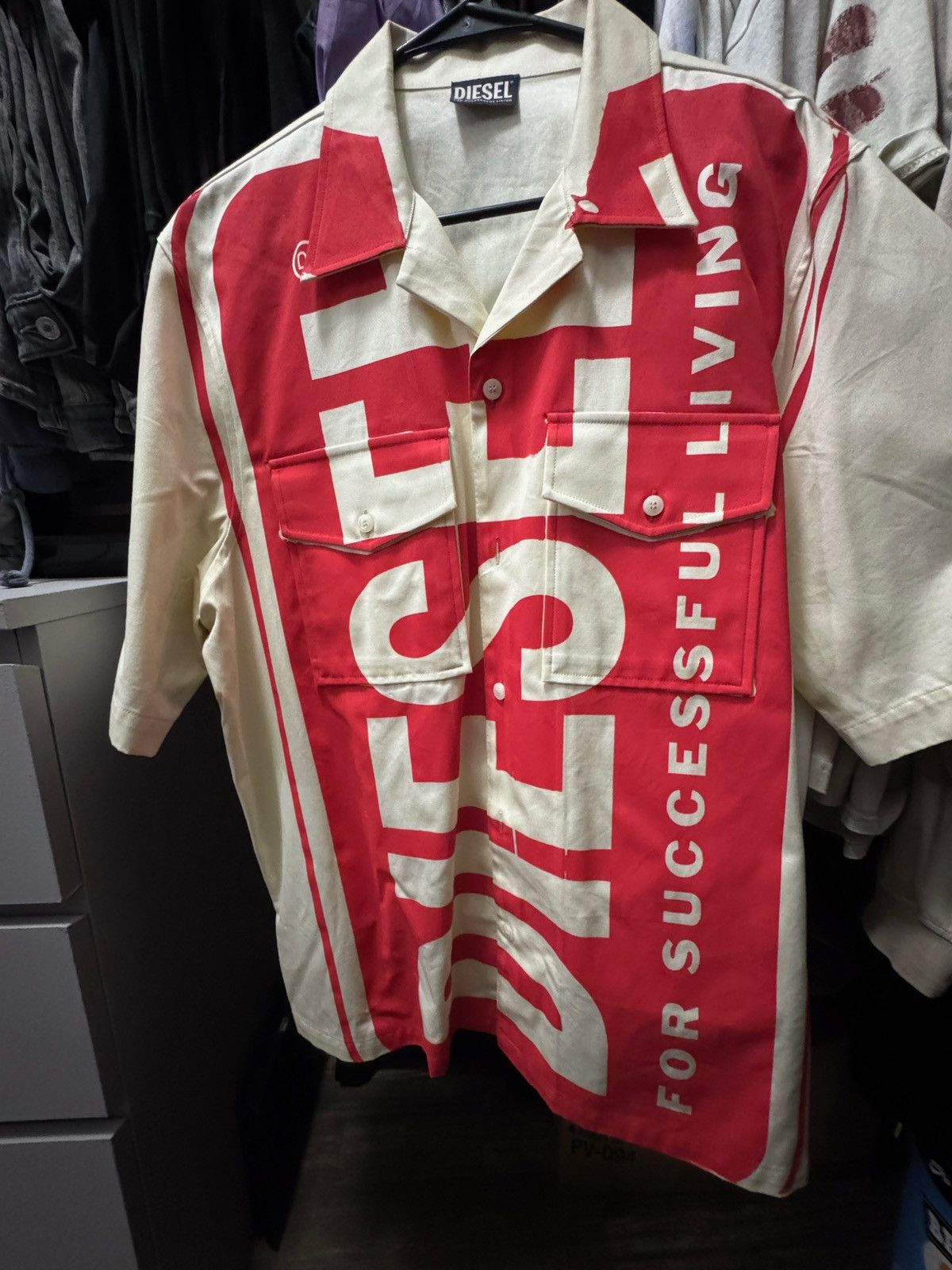 Diesel Diesel button up Size US L / EU 52-54 / 3 - 1 Thumbnail