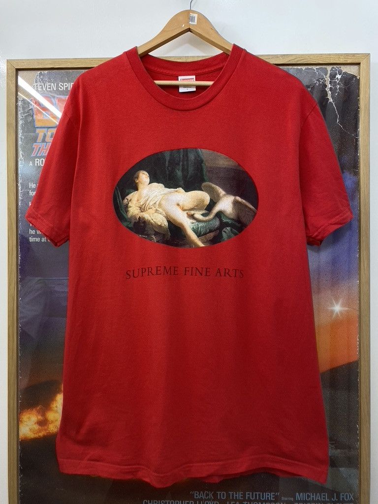 Supreme 2019 Supreme Leda And The Swan Fine Arts Tee Size US L / EU 52-54 / 3 - 1 Thumbnail