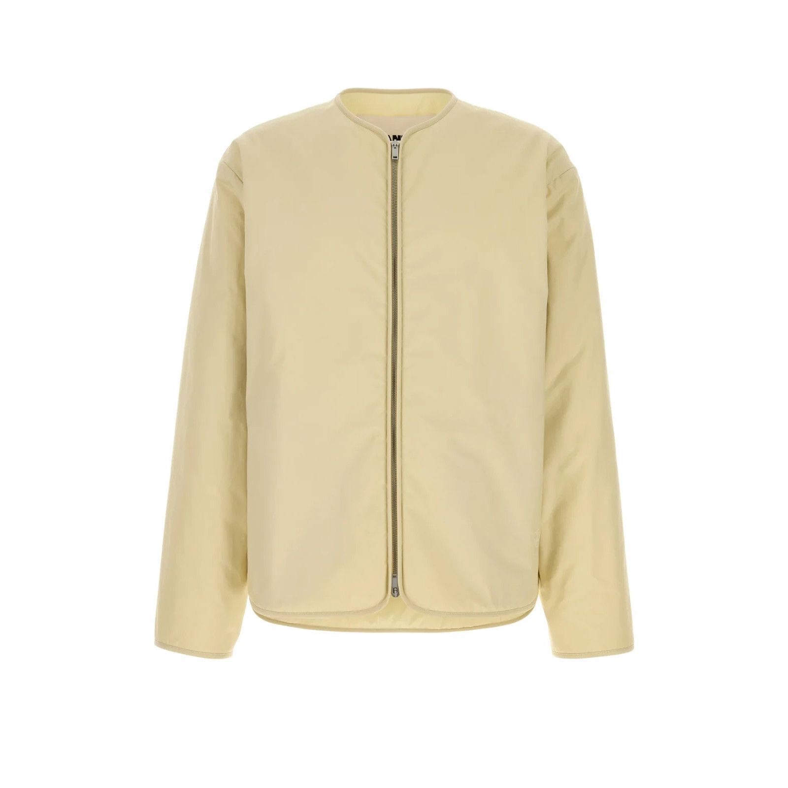 Jil Sander JIL SANDER Cream Cotton Padded Jacket New & Authentic (Men's Size US M / EU 48-50 / 2 - 1 Thumbnail