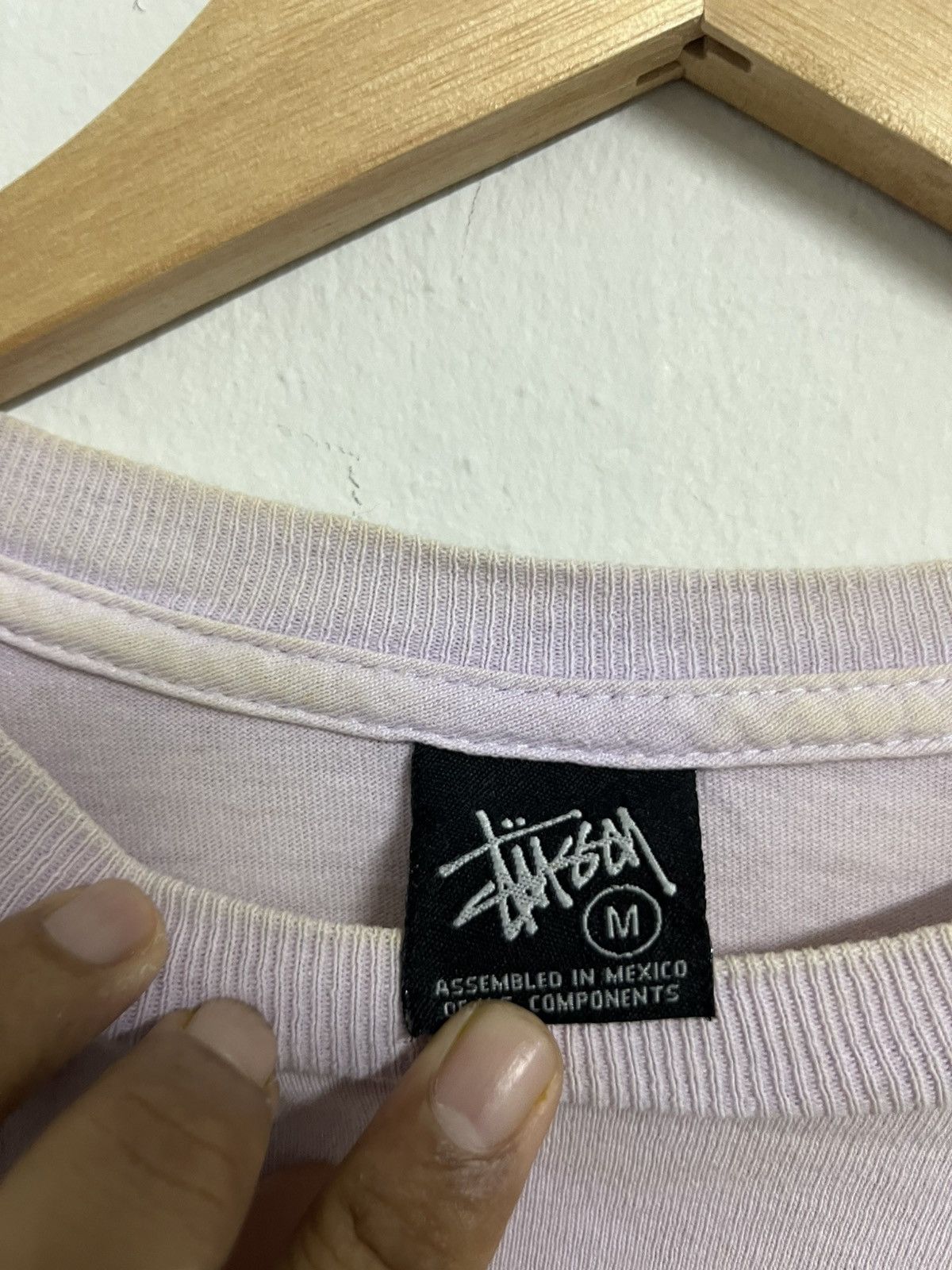 Stussy 💥Vintage Y2K Stussy Skull Tee Size US M / EU 48-50 / 2 - 5 Thumbnail