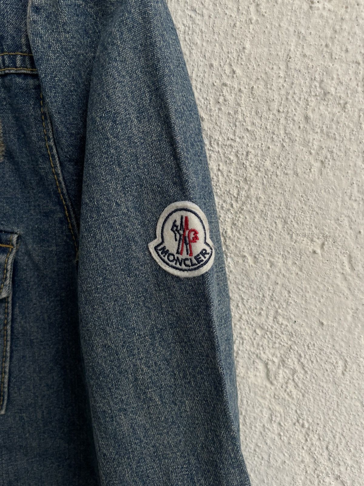 Maison Margiela 2000s Moncler Denim Shirt Distressed Y2K Ifsix Hysteric Size S / US 4 / IT 40 - 4 Thumbnail