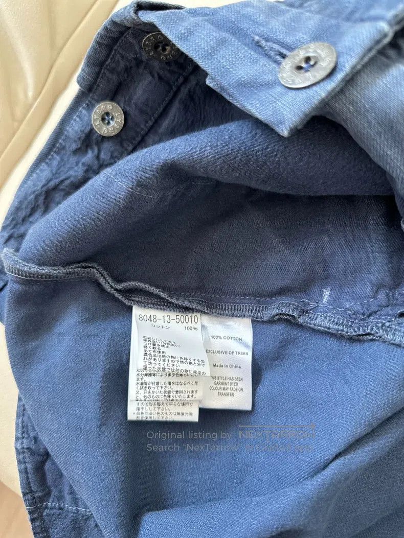 Nigel Cabourn Nigel Cabourn Blue water-washed old trousers Size US 36 / EU 52 - 8 Thumbnail