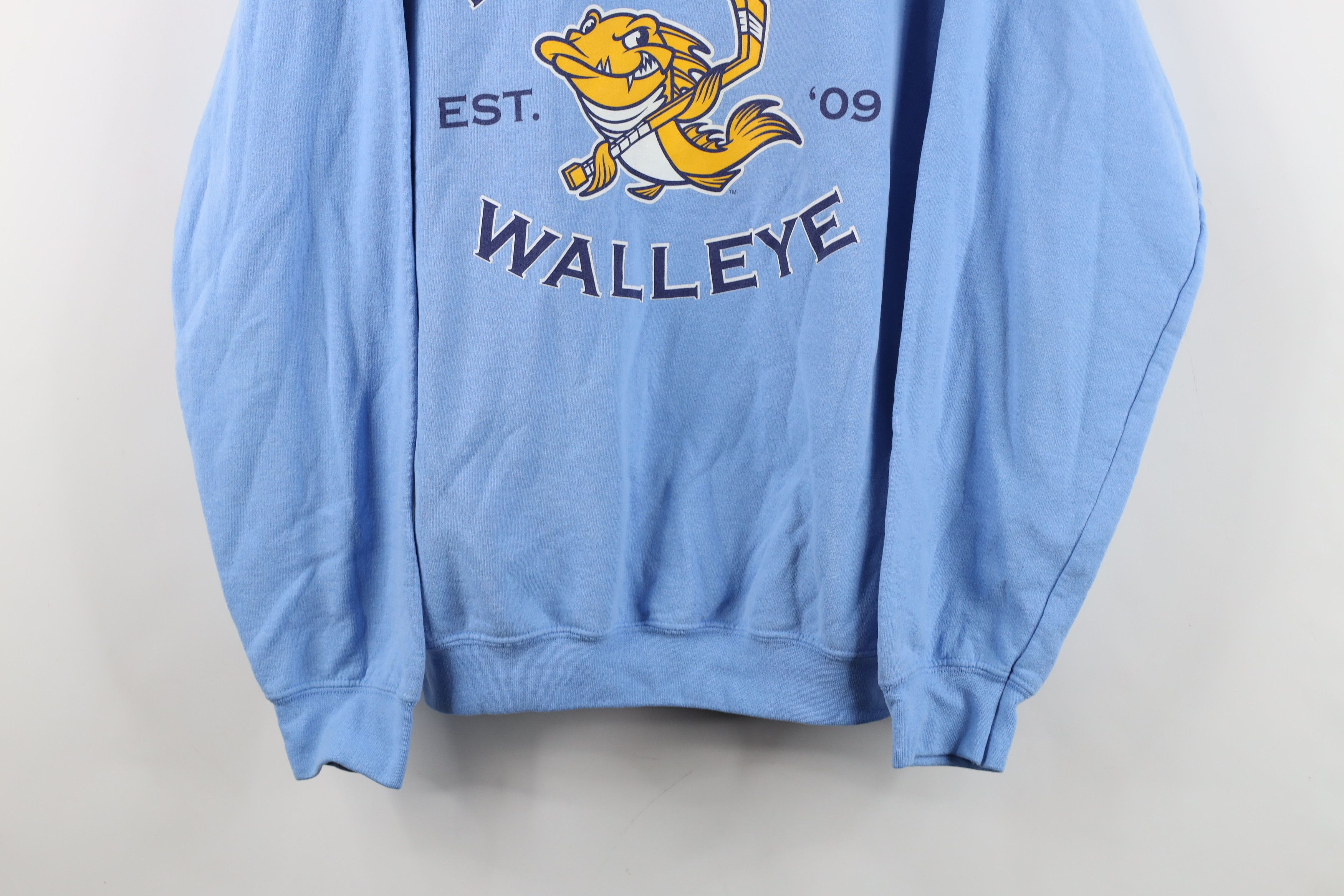 Vintage Vintage Spell Out Toledo Walleye Hockey Sweatshirt Blue Size US M / EU 48-50 / 2 - 3 Thumbnail