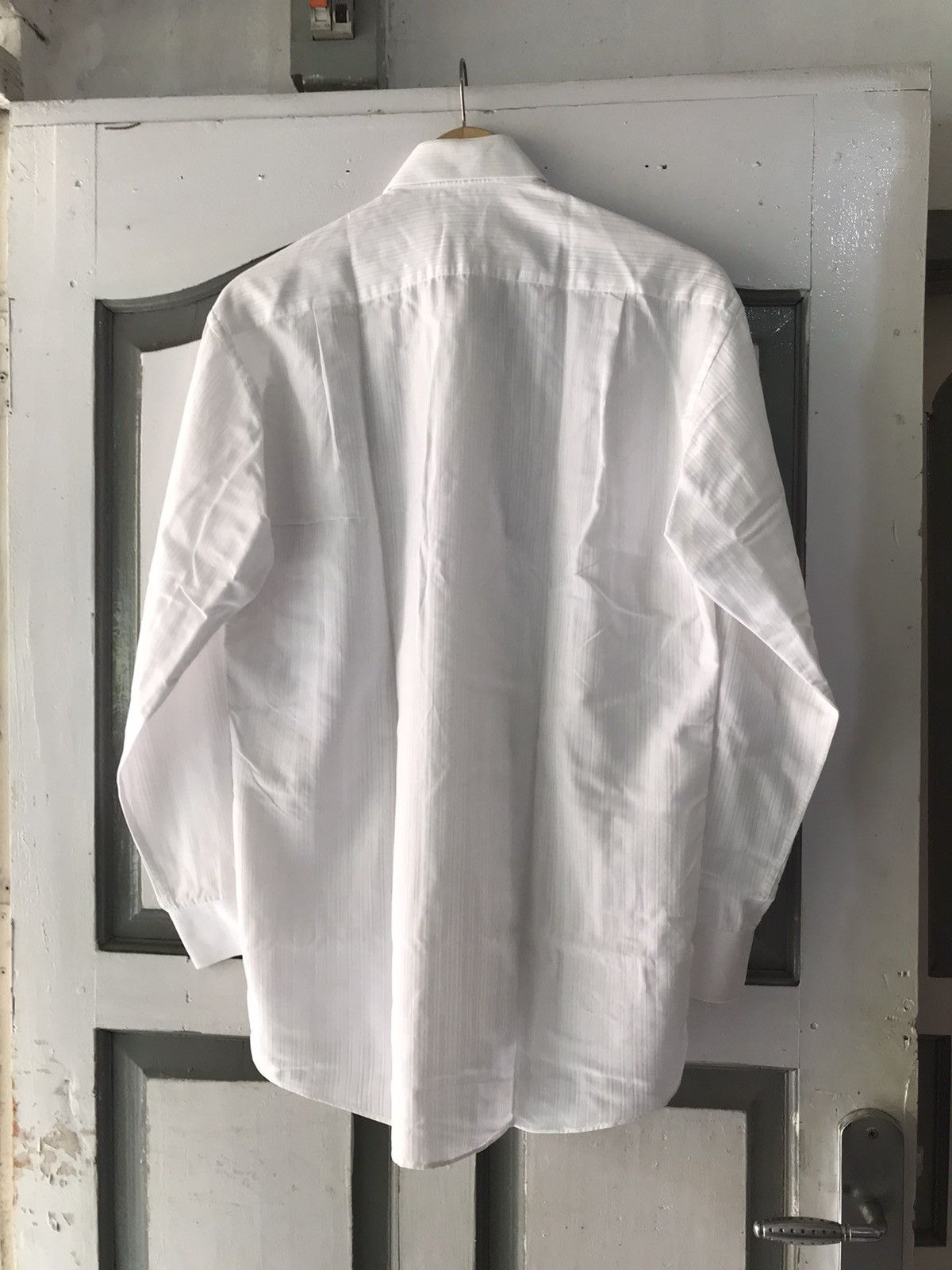 Balenciaga × Vintage Vintage Balenciaga White Casual Shirts Size US M / EU 48-50 / 2 - 6 Thumbnail