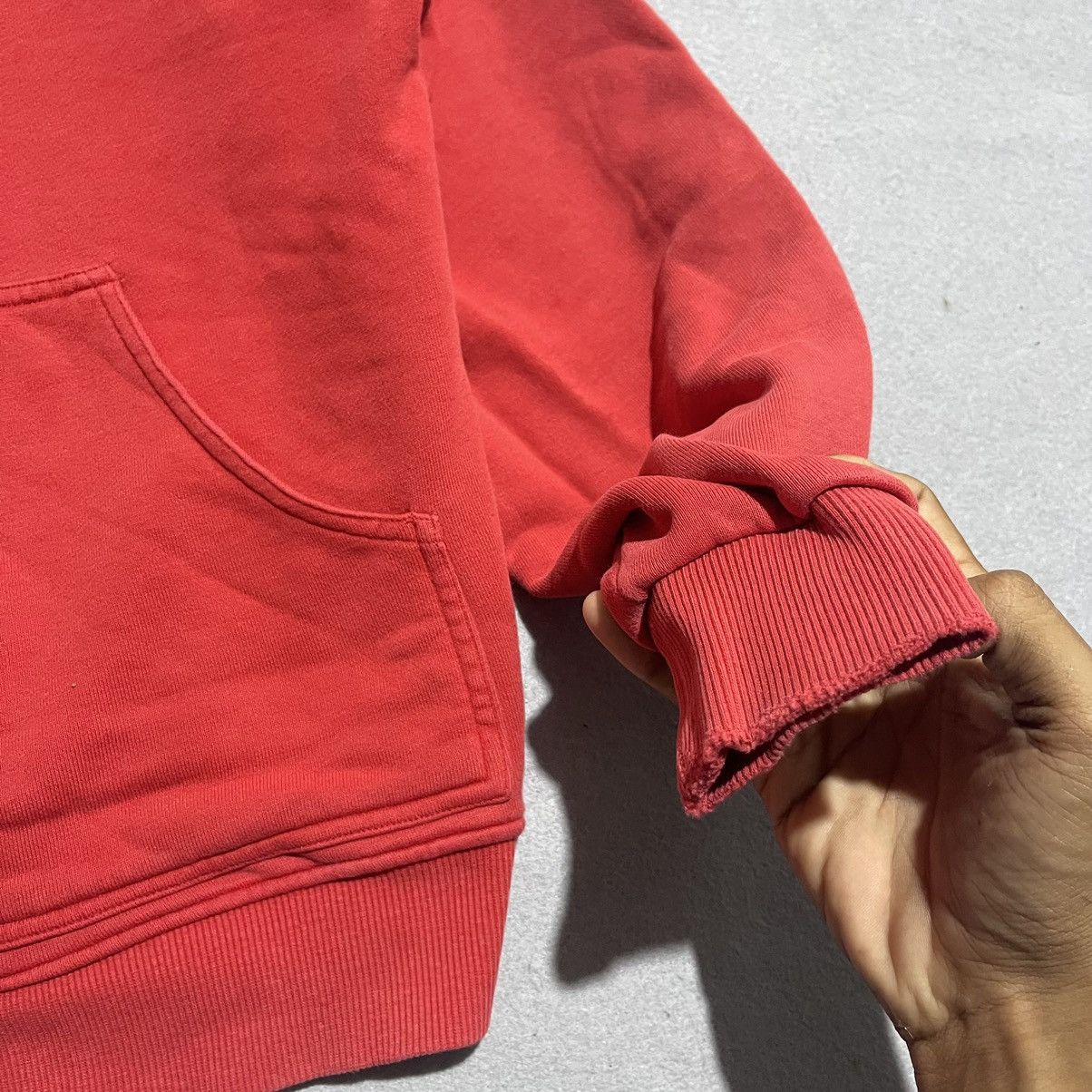 Issey Miyake Vintage 90s Issey Miyake iS Red Zip Hoodie – Rare Archival Size US L / EU 52-54 / 3 - 4 Thumbnail