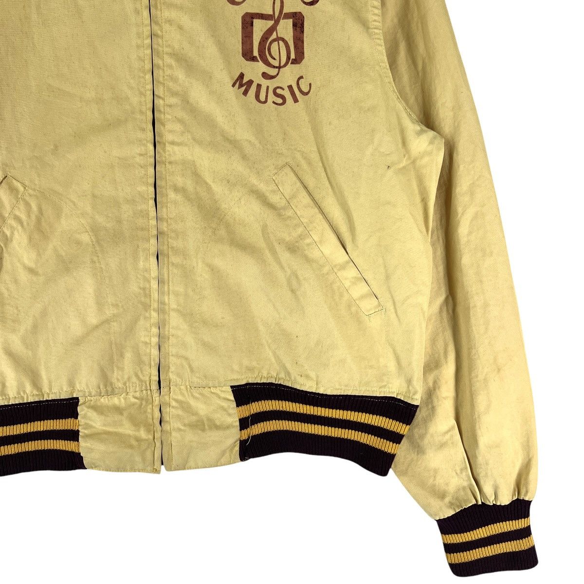 Champion 🔥 VTG 50s CHAMPION RUNNING MAN OMRO MUSIC PEP BAND JACKET Size US M / EU 48-50 / 2 - 8 Thumbnail