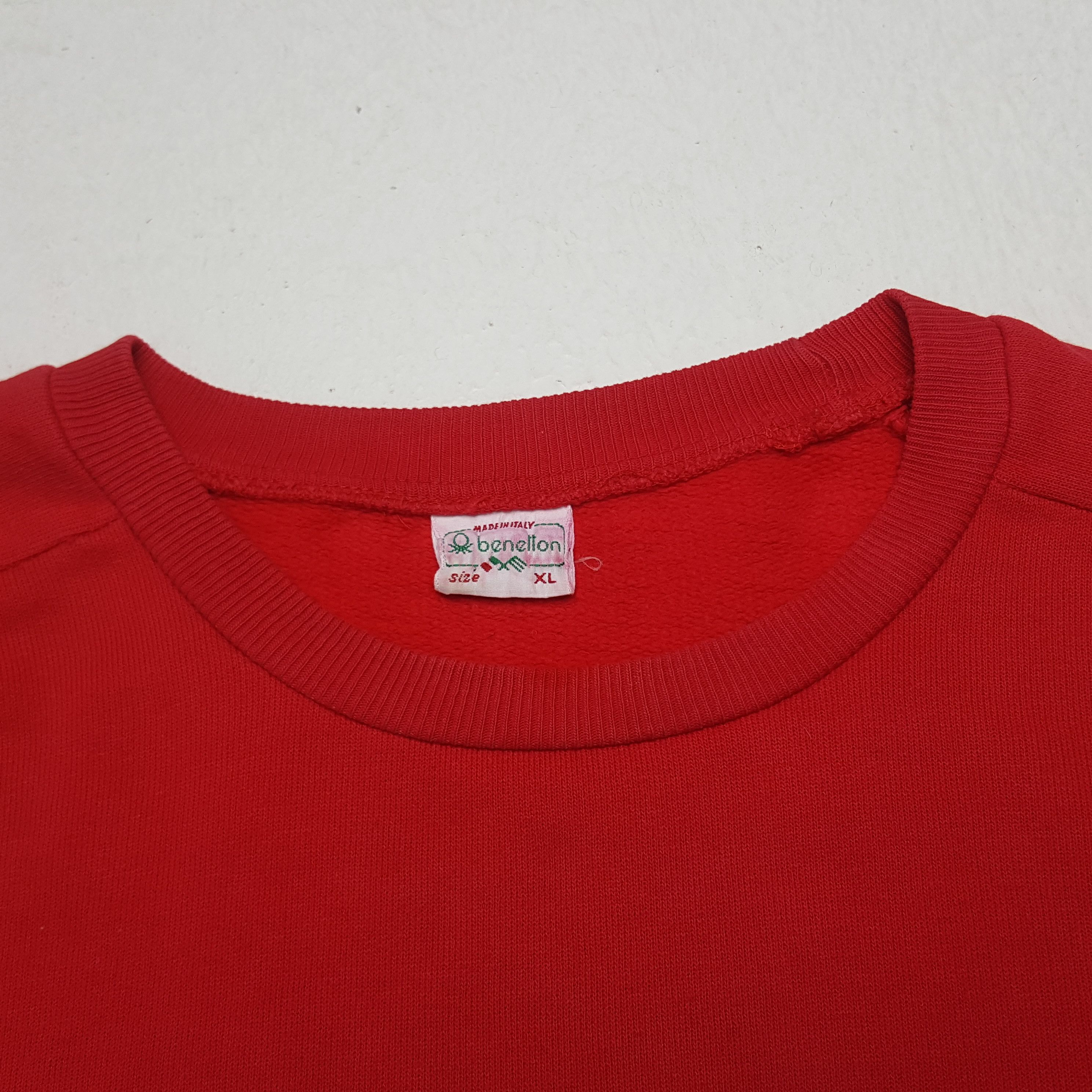 Benetton × Vintage Vintage Benetton Logo Sweatshirt Size US M / EU 48-50 / 2 - 4 Thumbnail