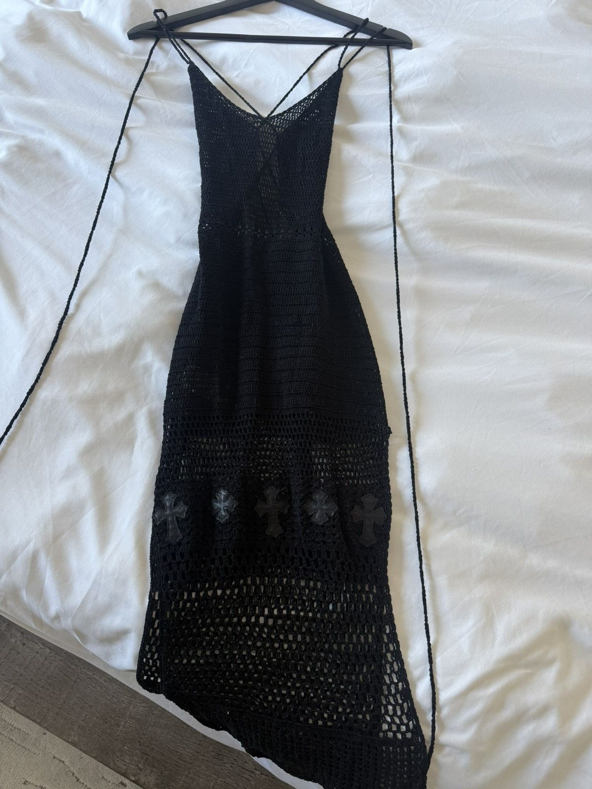 Chrome Hearts Chrome Hearts St. Barts Crochet Dress Size S / US 4 / IT 40 - 6 Thumbnail