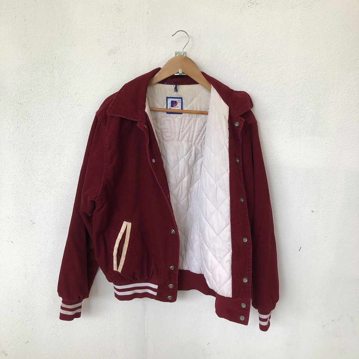 Rennoc × Vintage Rennoc Abington Coudroy Varsity Jacket Size US M / EU 48-50 / 2 - 5 Thumbnail