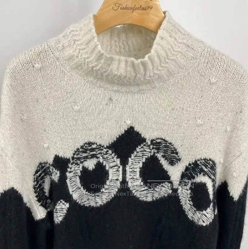 Chanel Chanel Multicolor Cashmere Pullover Sweater . Size M / US 6-8 / IT 42-44 - 3 Thumbnail