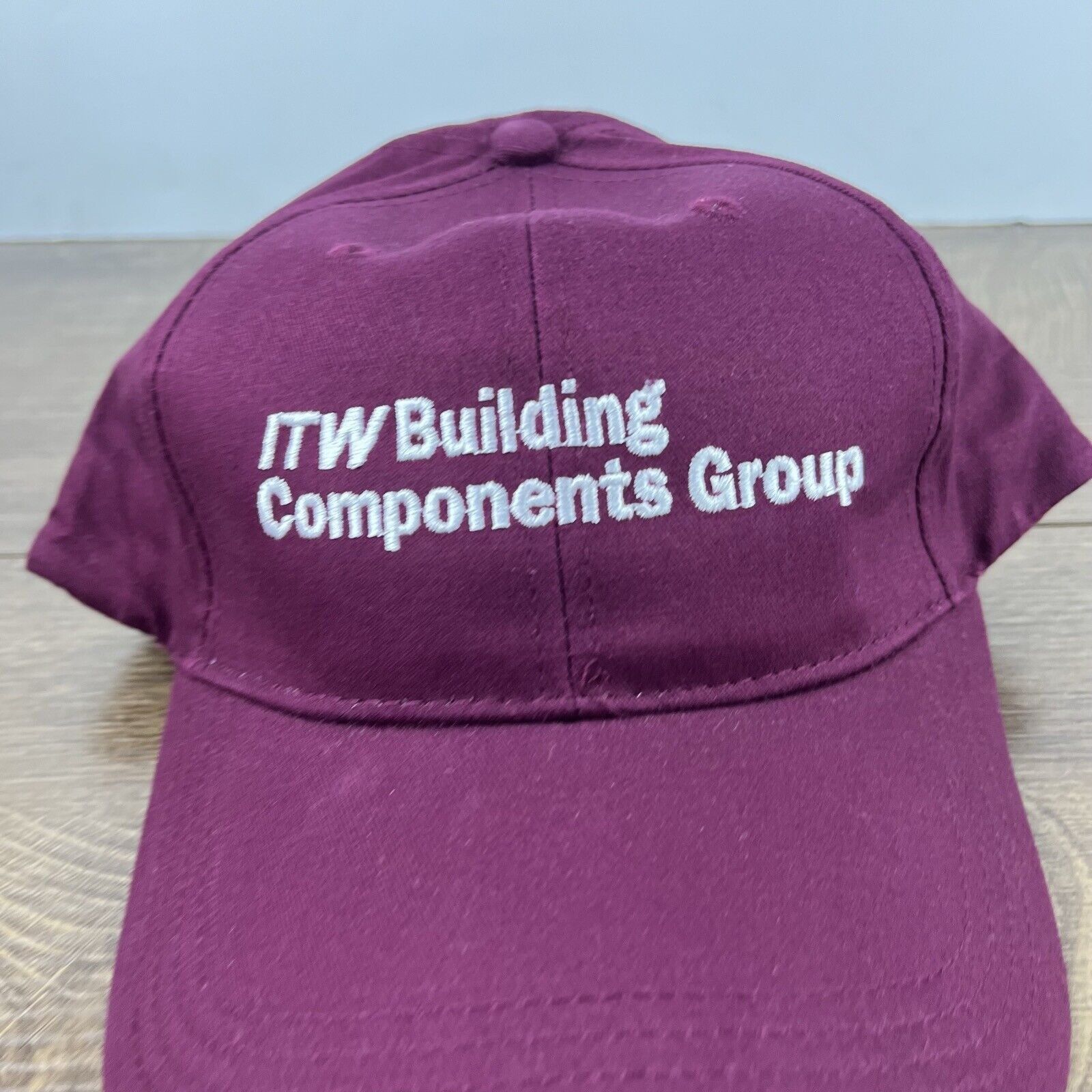 Other ITW Building Components Group Hat Red Cap Hat Adjustable Hat Size ONE SIZE - 5 Thumbnail