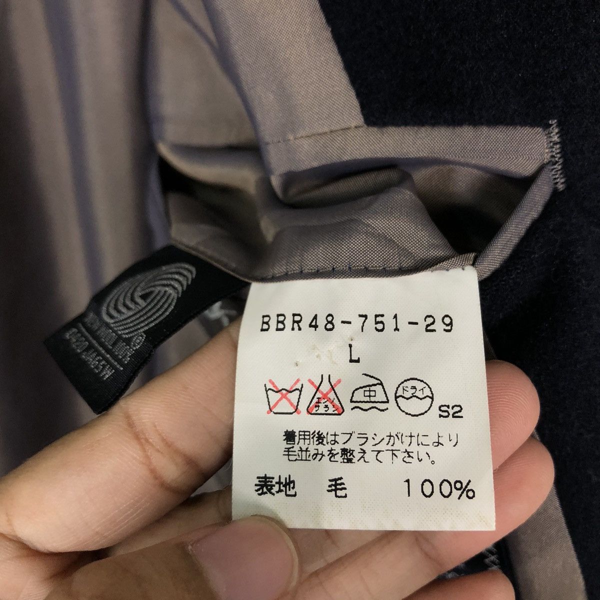 Burberry 🔥Vintage Wool Jacket Chore Burberrys Double Breast Size US L / EU 52-54 / 3 - 18 Thumbnail