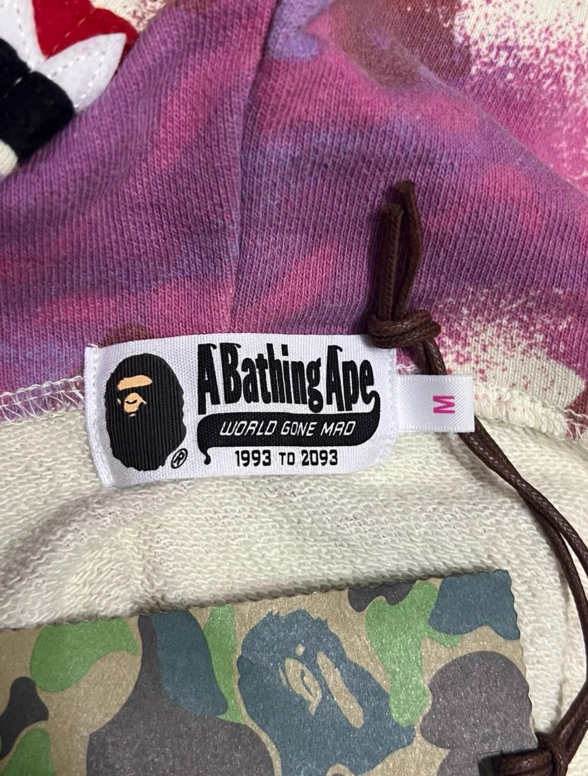 Bape BAPE CAMO SHARK FULL ZIP HOODIE Size M / US 6-8 / IT 42-44 - 3 Thumbnail