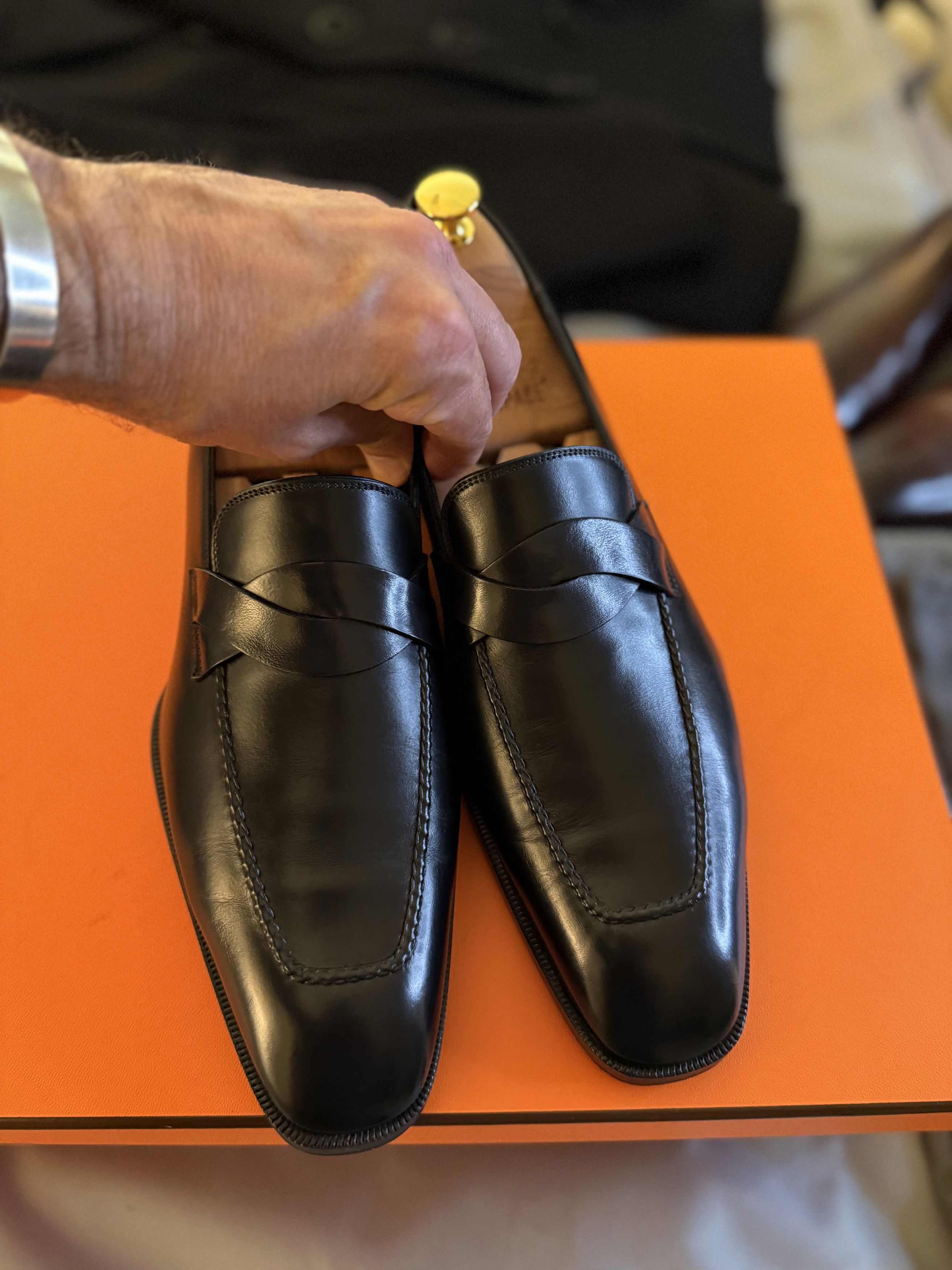 Tom Ford Best Dressed Rare Tall Heel $2,180 Twisted Band Loafers Size US 10 / EU 43 - 17 Thumbnail