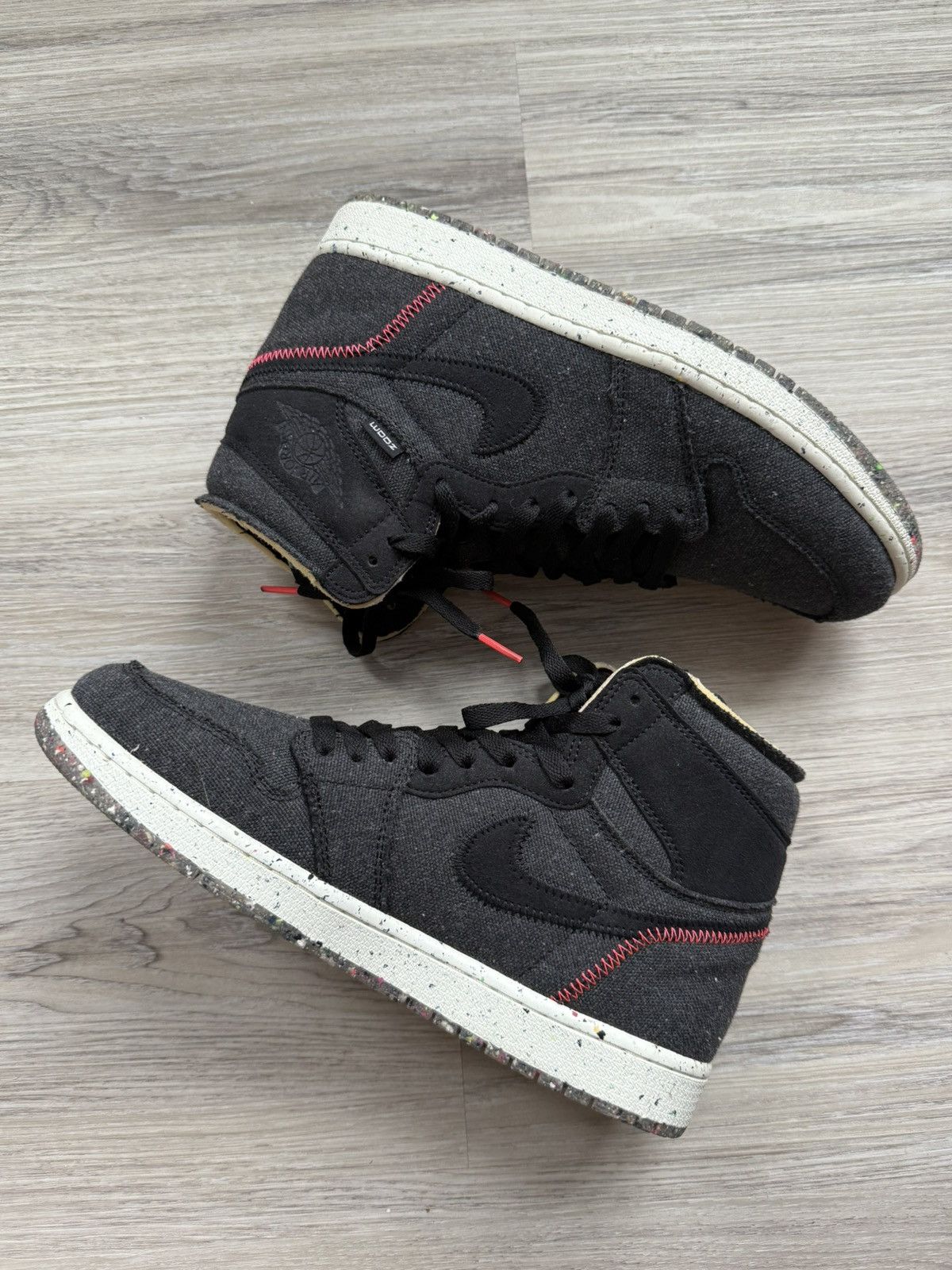 Jordan Brand Nike Air Jordan 1 Retro High Zoom ‘Crater’ Size US 10 / EU 43 - 3 Thumbnail