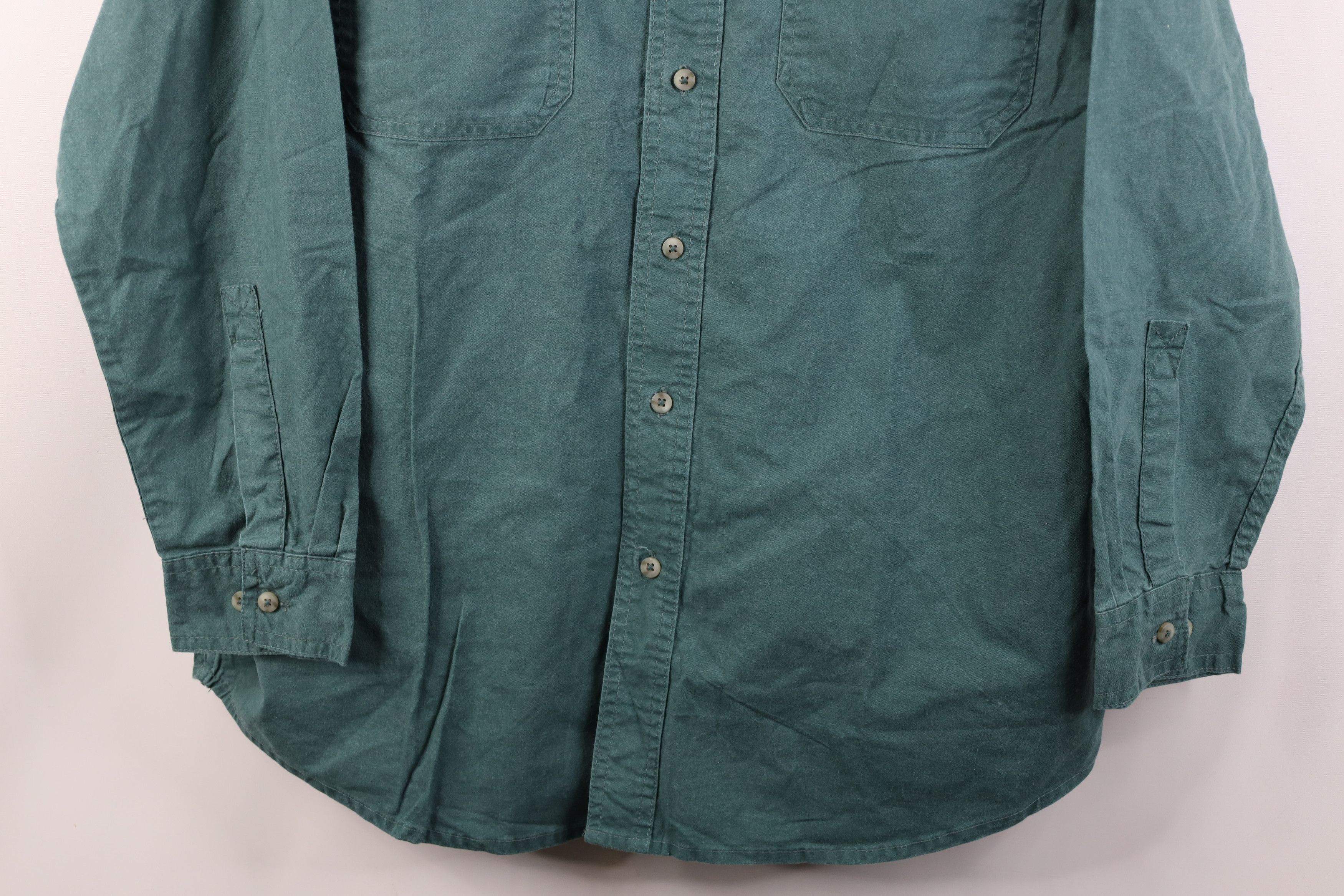 Vintage Vintage 90s Streetwear Alaska Canvas Collared Button Shirt Size US S / EU 44-46 / 1 - 3 Thumbnail