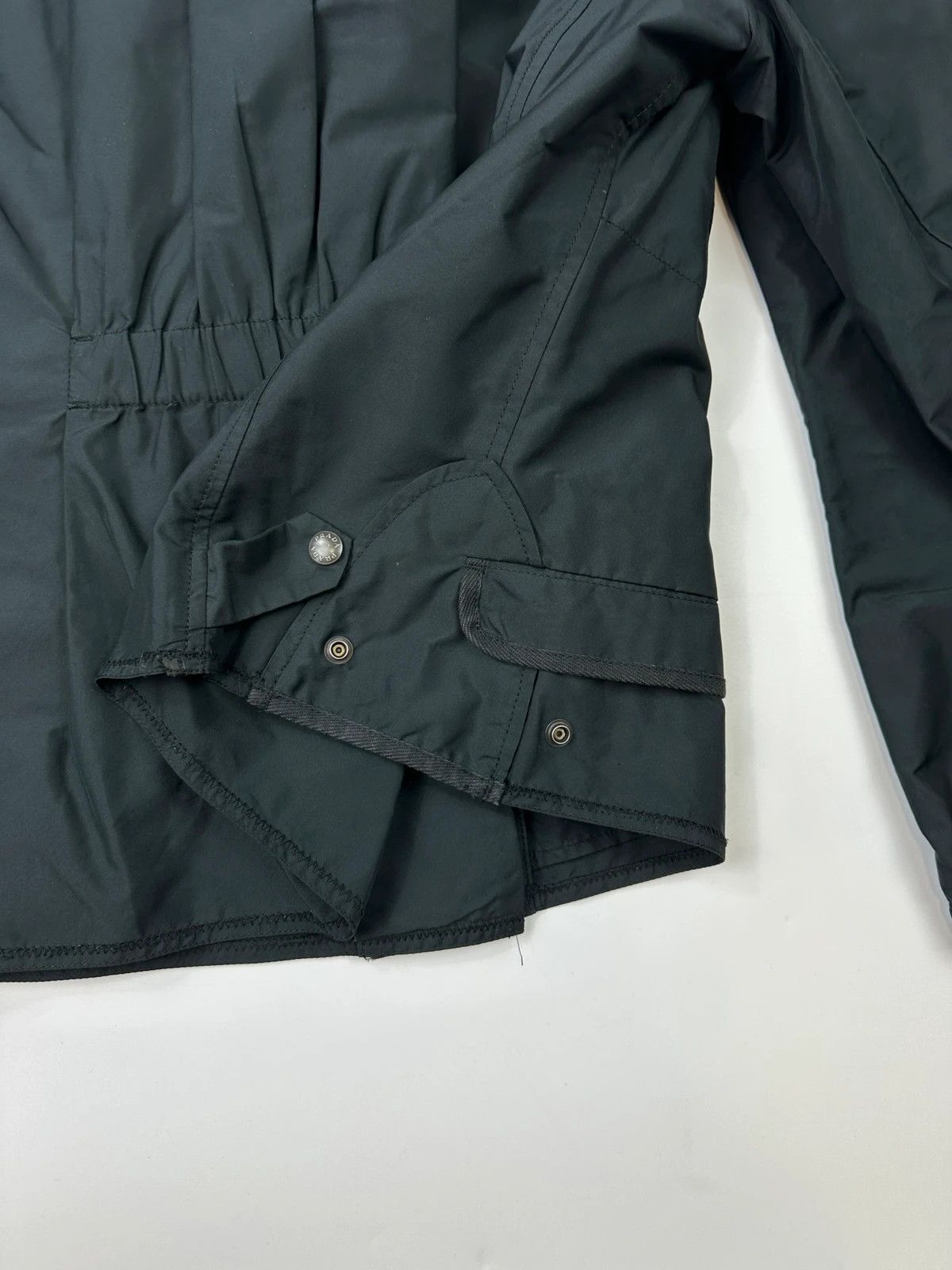 Prada Prada Sport SS2007 Black Cropped Nylon Blazer Jacket Size M / US 6-8 / IT 42-44 - 8 Thumbnail